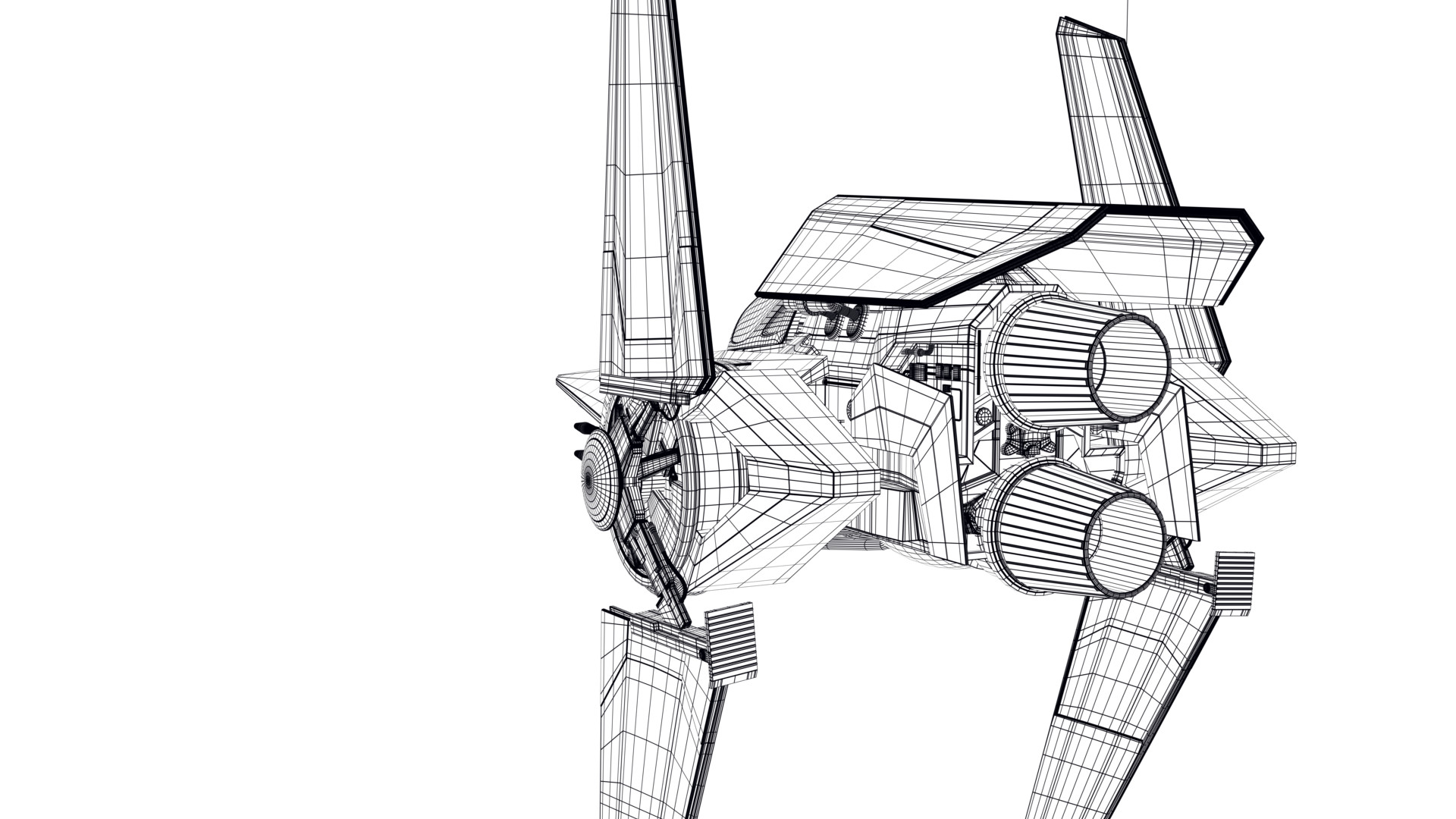 Daniel Patch 3 Nimbus Class V Wing Starfighter [WIP]