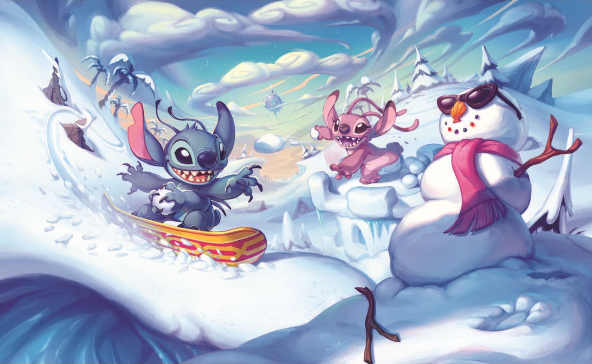Stitch and Angel Arrive in Q1 2026 with Disney Lorcana Winterspell
