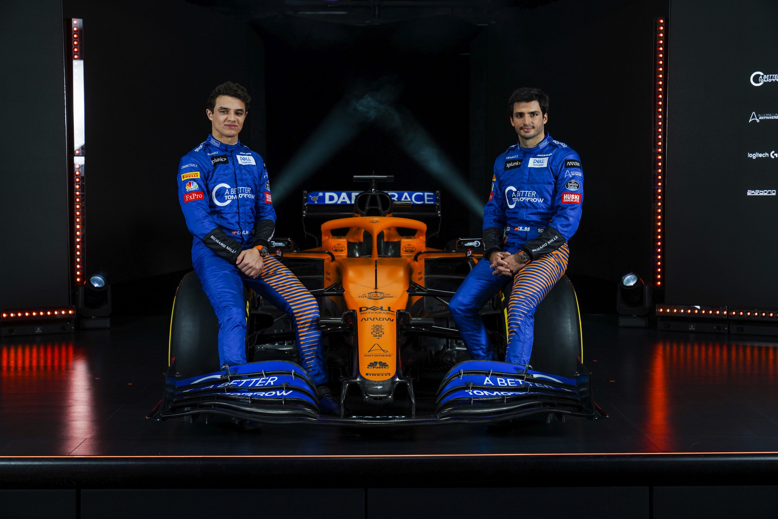 McLaren MCL35 F1 Car launch picture