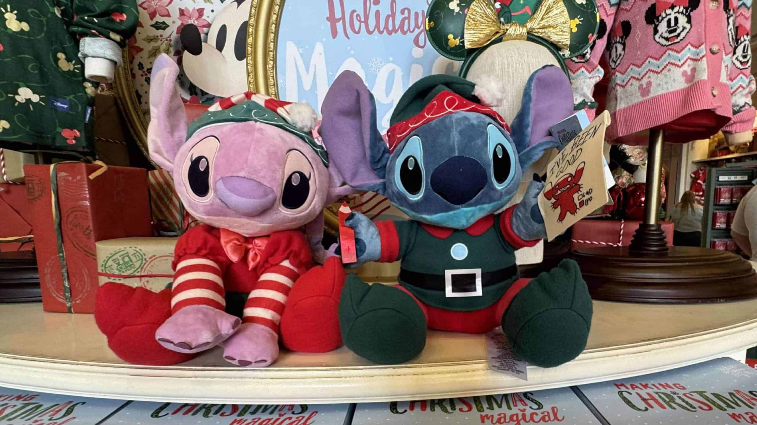 Adorable Stitch and Angel Holiday Plush Toys Are Ready To Spread Holiday Cheer!. Chip and Company