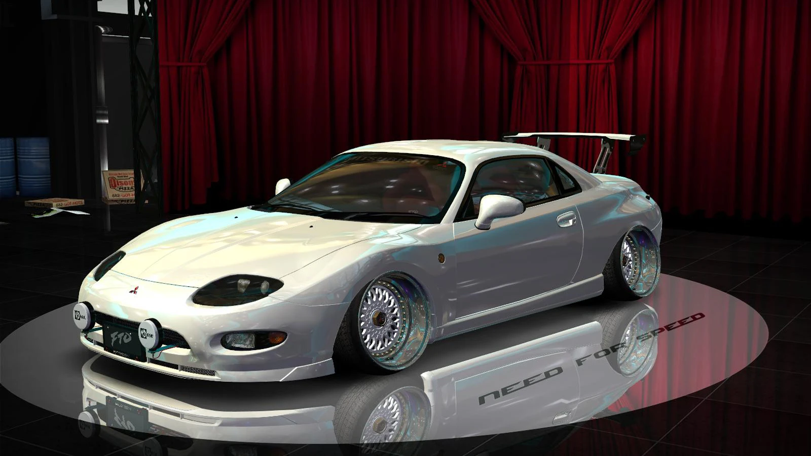 Mitsubishi FTO HELLAFLUSH By Alex Ka at Need for Speed: Most Wanted Nexus and community