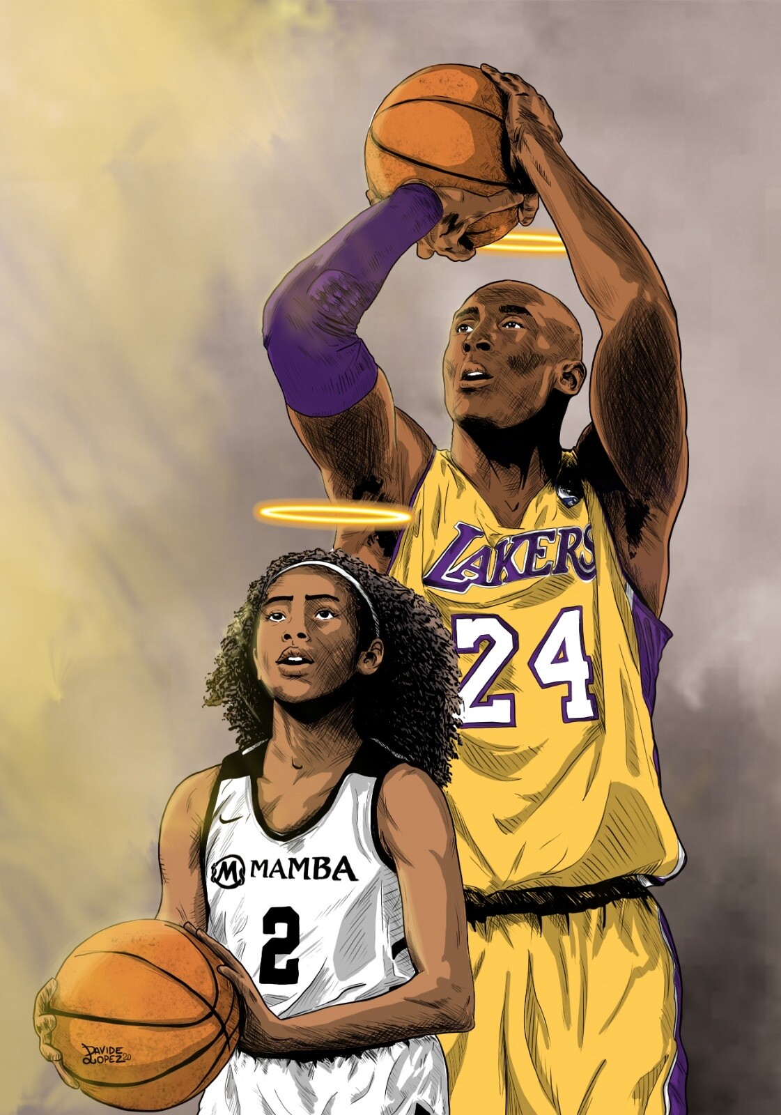 Kobe Bryant Dear Basketball Wallpaper Kobe Bryant 90s Kobe Dunk 2025