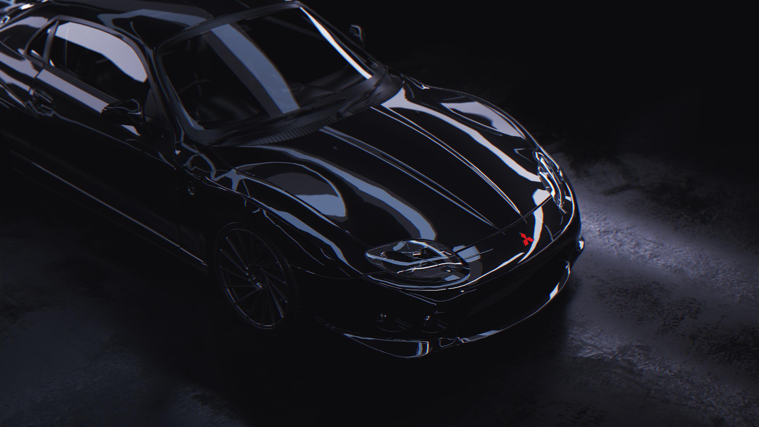 Rendering of my 1994 Mitsubishi FTO GPX