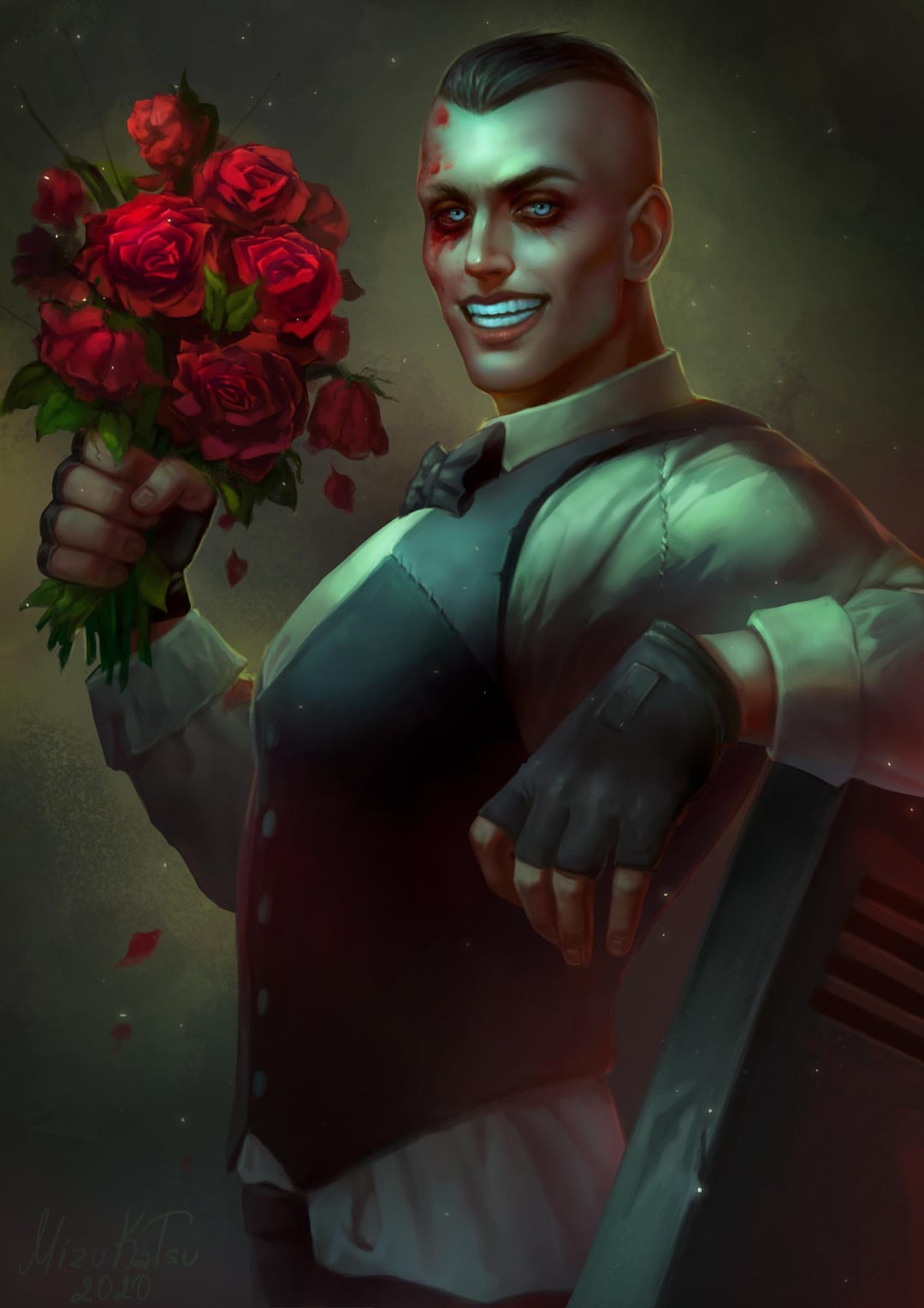 Eddie Gluskin (Outlast: Whistleblower) by me. (I'm new here. Hi!)