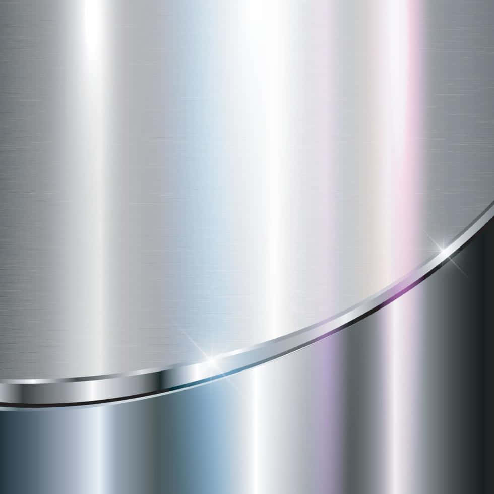 Download A Shiny Silver Metal Background