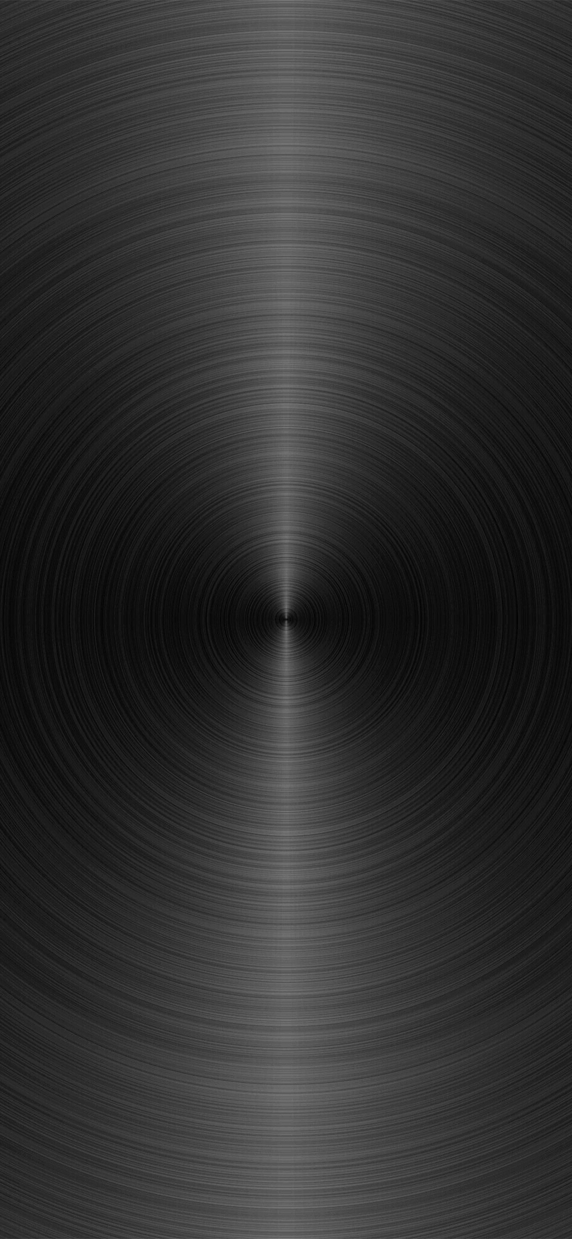 iPhone X wallpaper. metal circle round texture pattern dark gray