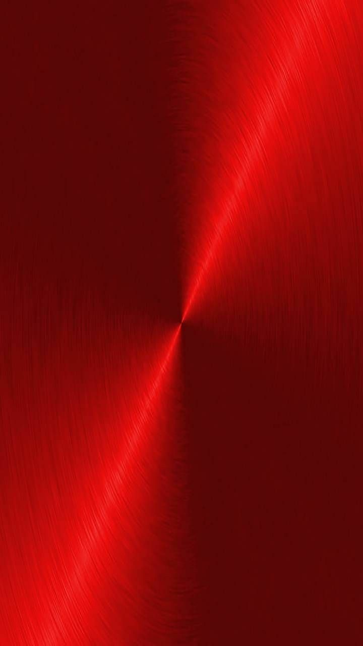 Abstract Red Metal Wall Art