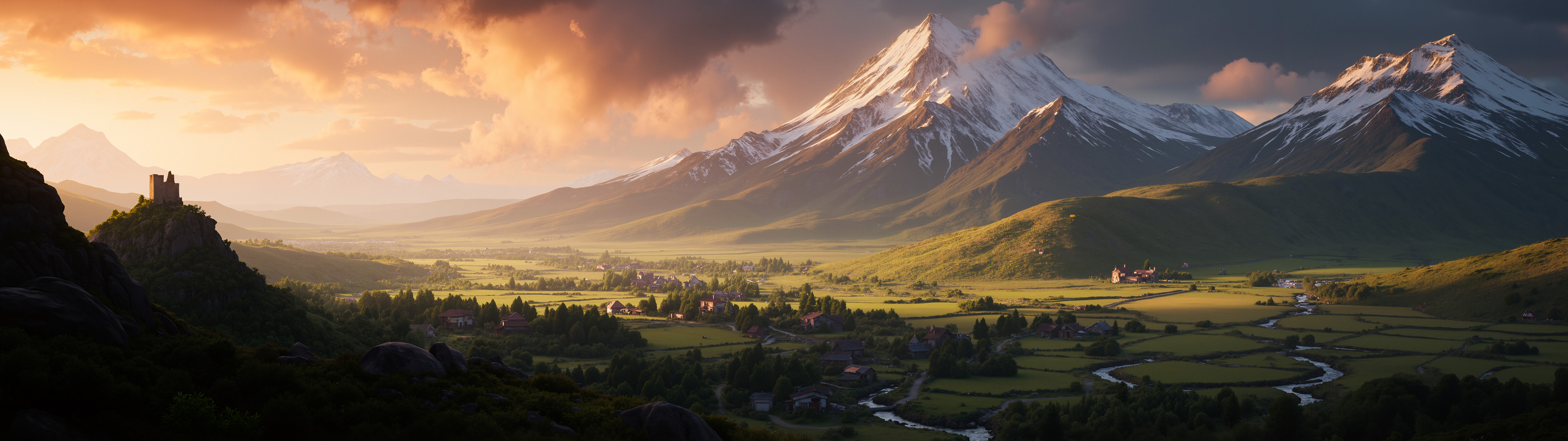 OLED Ultrawide Wallpaper Black Excellence