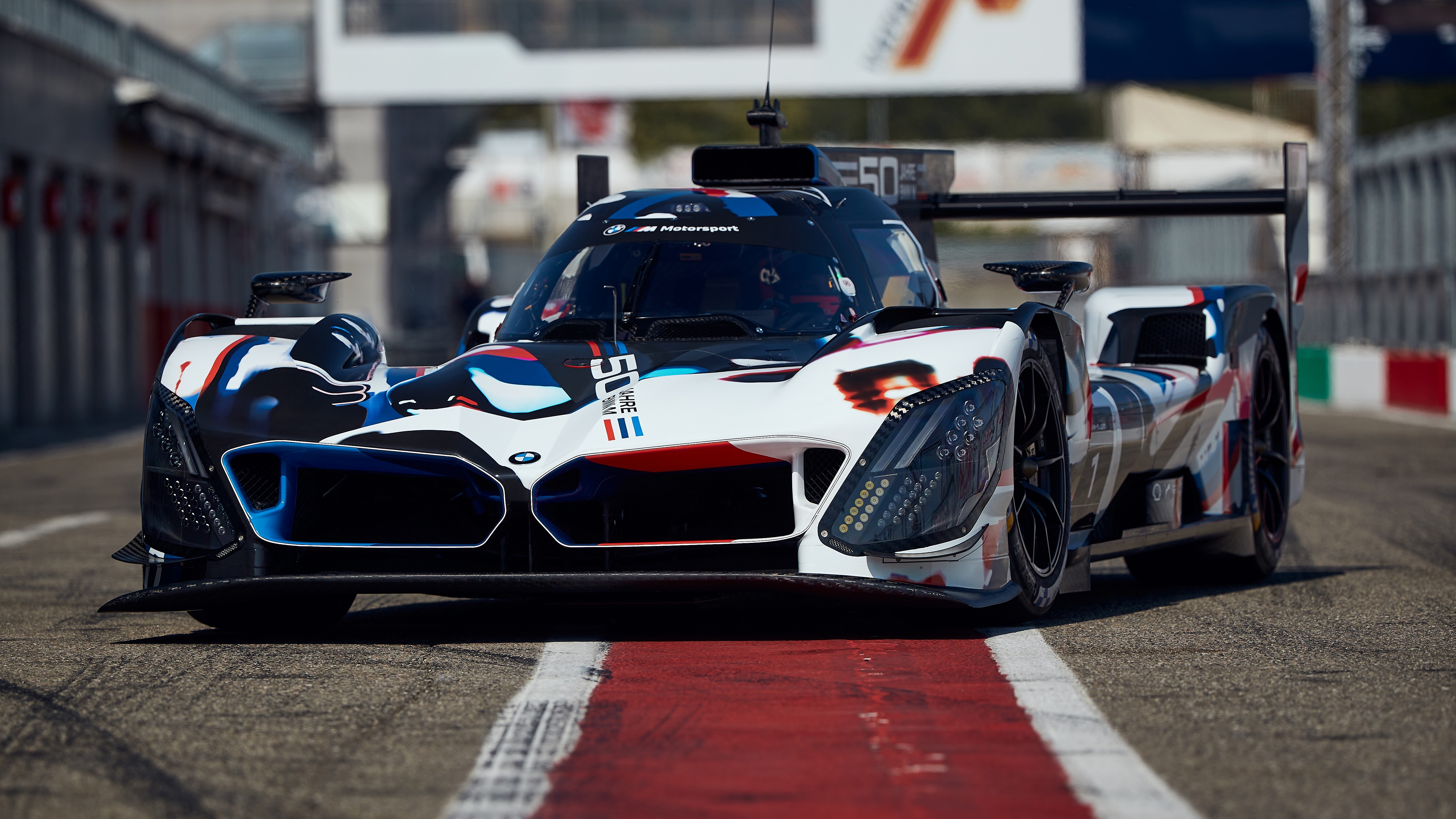 BMW M Hybrid V8 LMDh Prototype 2022 Car 4K 5K HD Cars Wallpaper