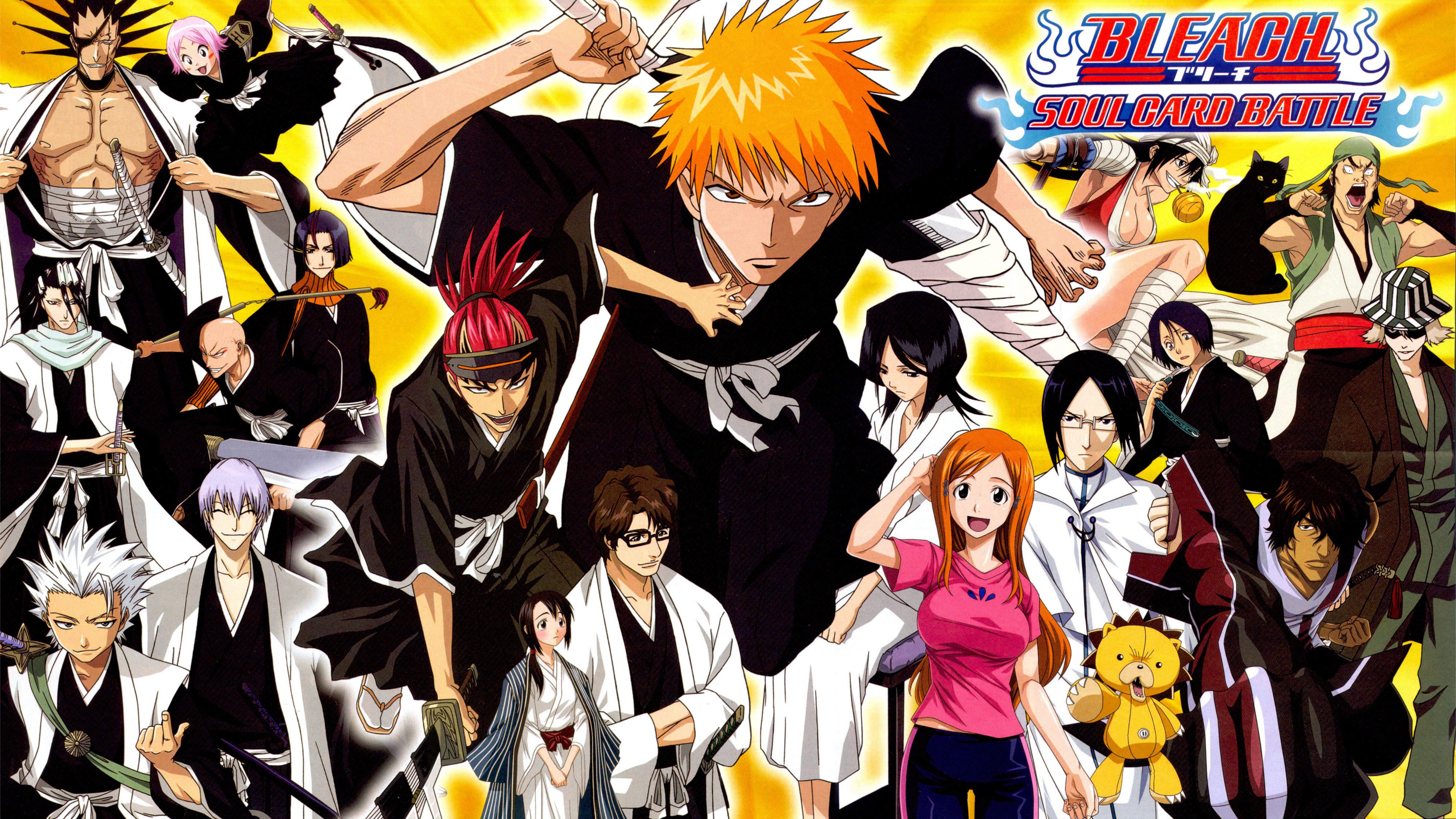 Wallpaper game, Bleach, anime, asian, manga, japanese, oriental, asiatic for mobile and desktop, section сёнэн, resolution 4000x2250