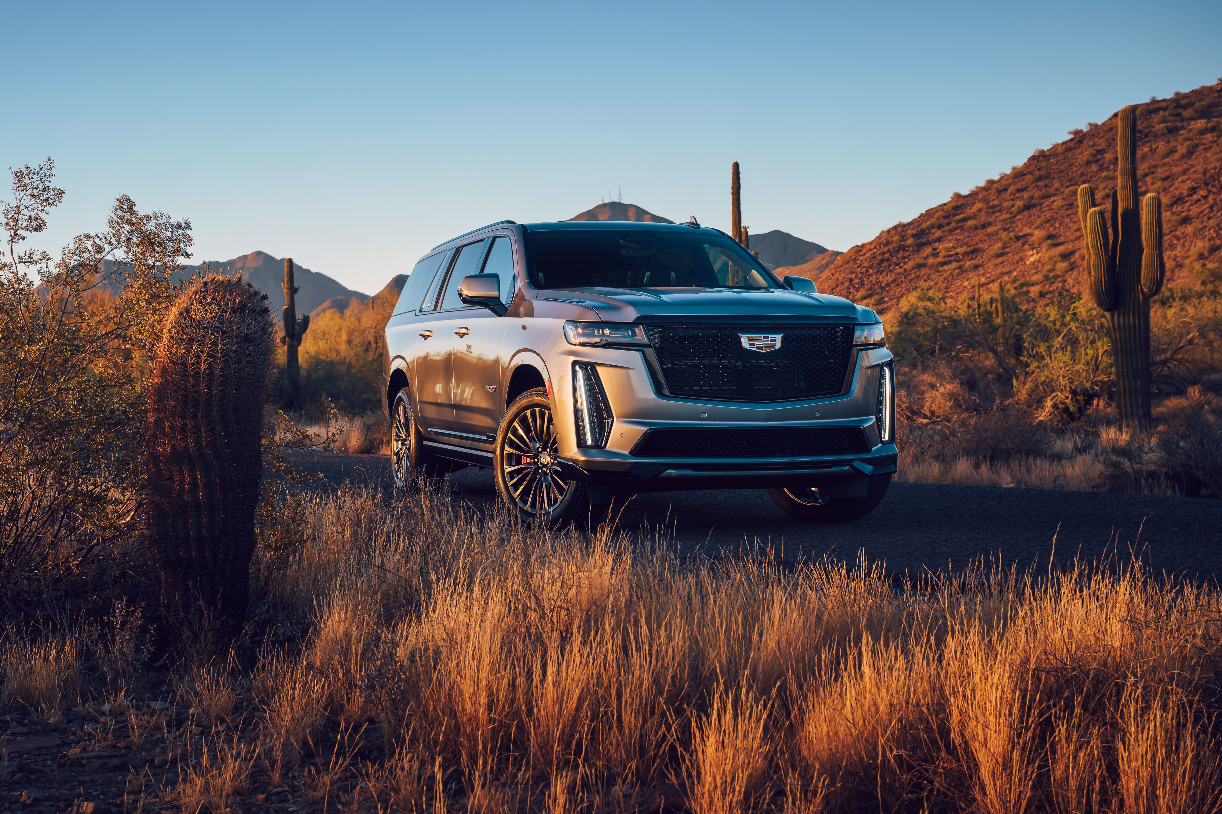 Cadillac Escalade V ESV Wallpaper 4K, Luxury SUV, 2023