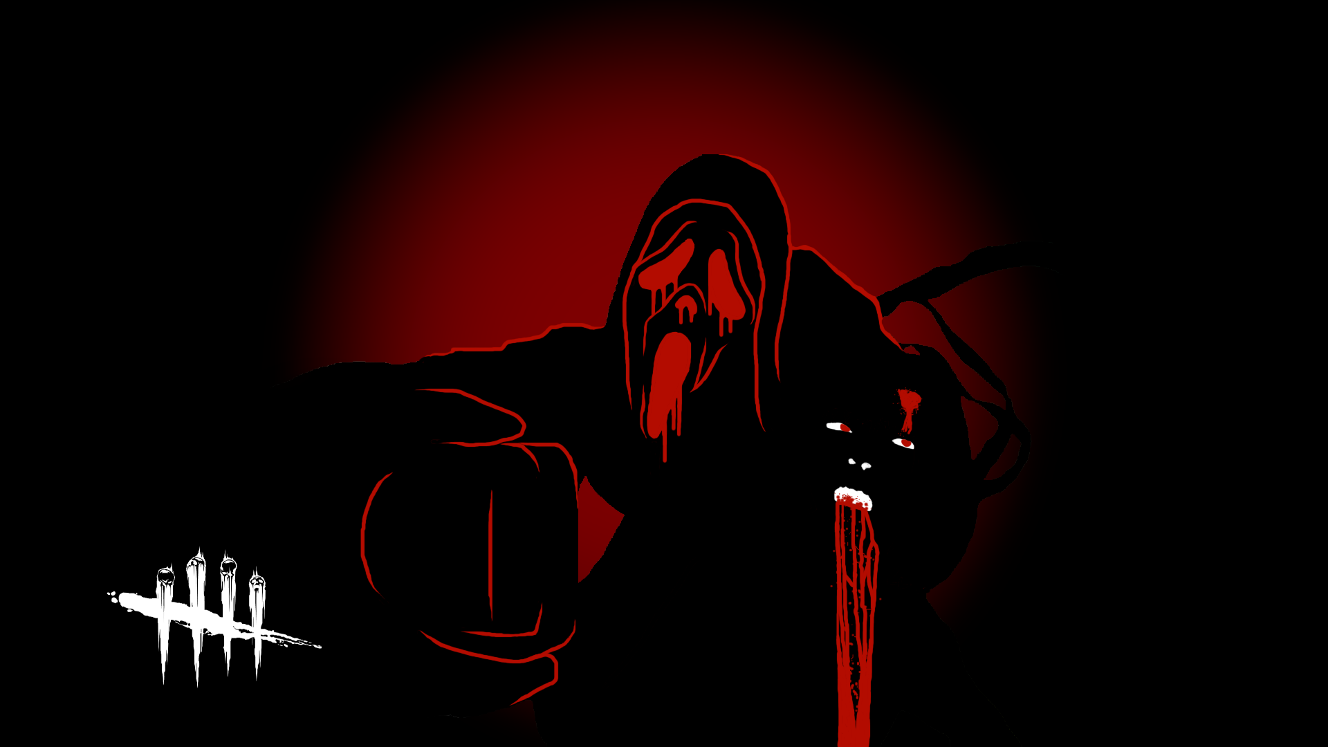 Day 4. Made wallpaper for The Ghost Face because it was highly requested. Making Plague tomorrow and then a surprise one. Also I wasn't that happy with this one so I made