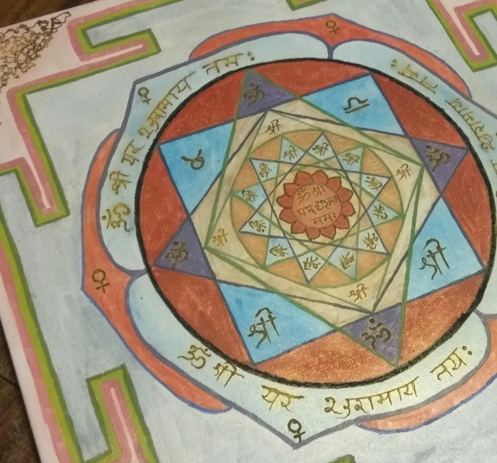 Venus Yantra, 400×400 cm by OKSANA DYOMINA: History, Analysis & Facts