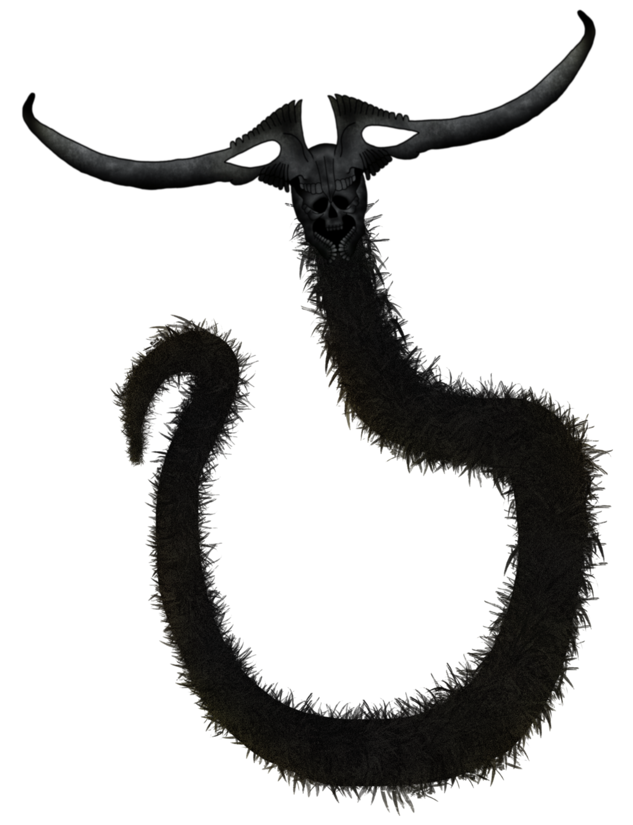 Horned Serpent Full Body Art