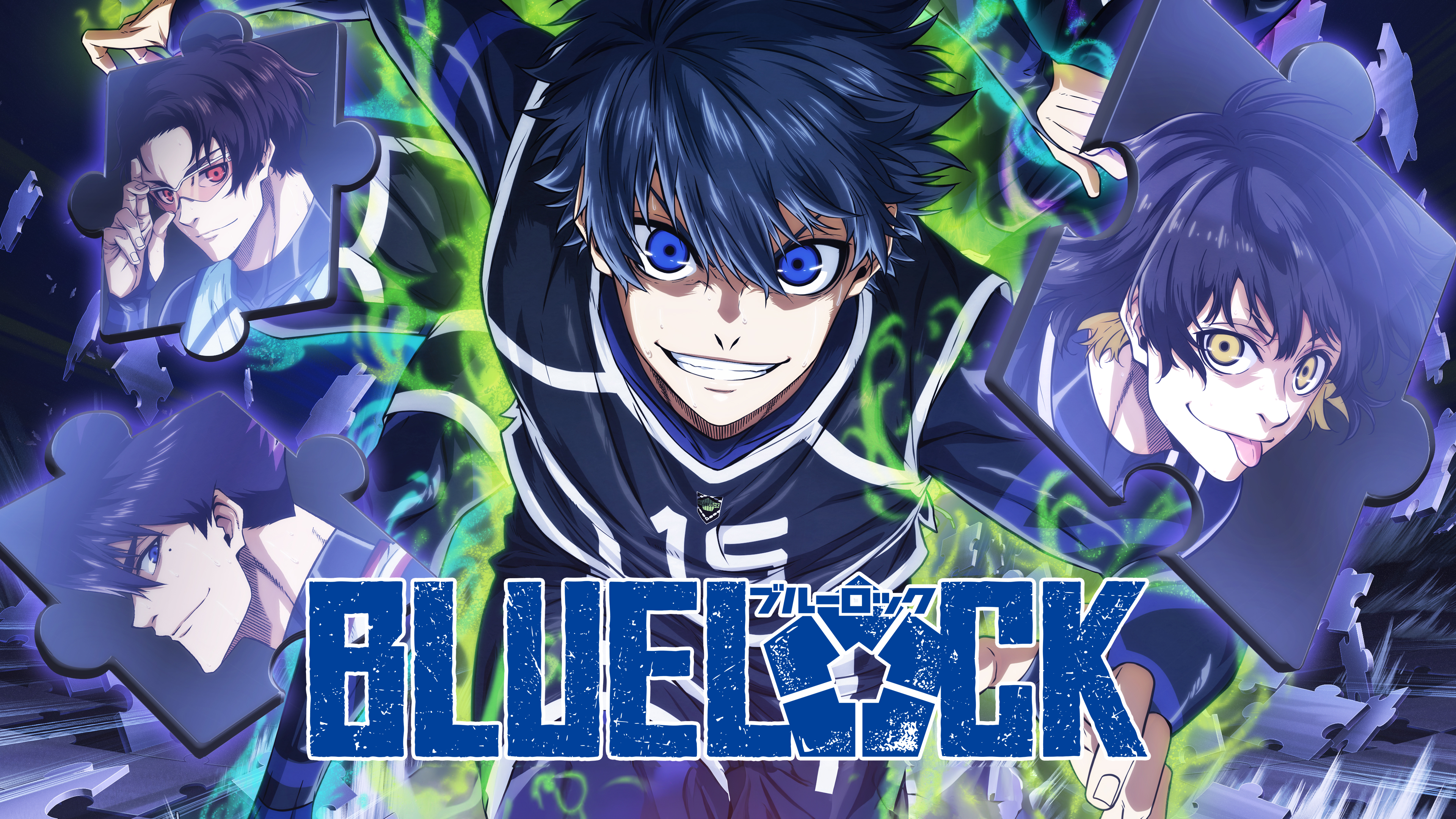Blue Lock Wallpaper 4K, Anime series, Yoichi Isagi