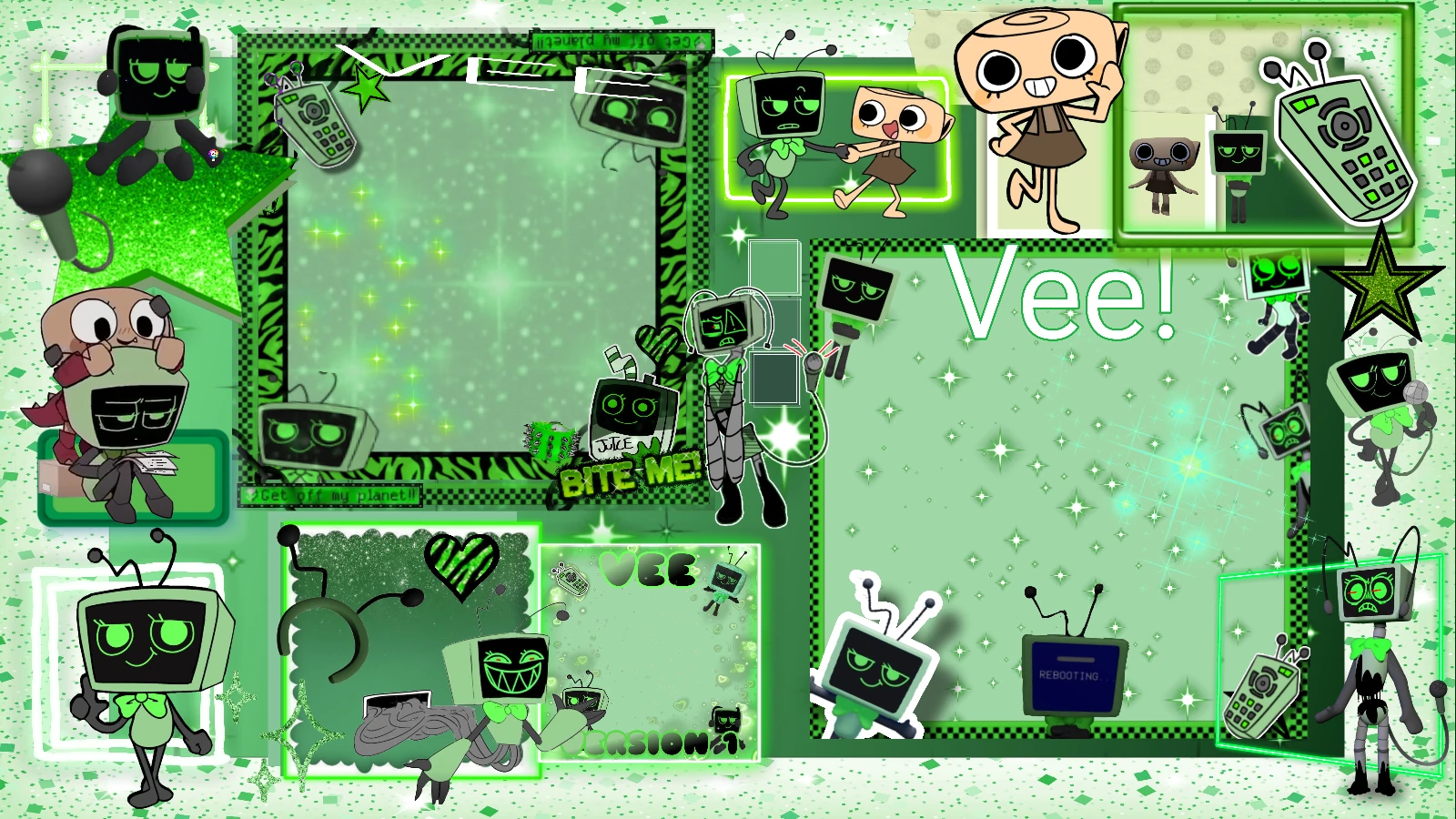 I MADE A VEE SHELLY WALLPAPER! Lemme Know Who To Make Next!