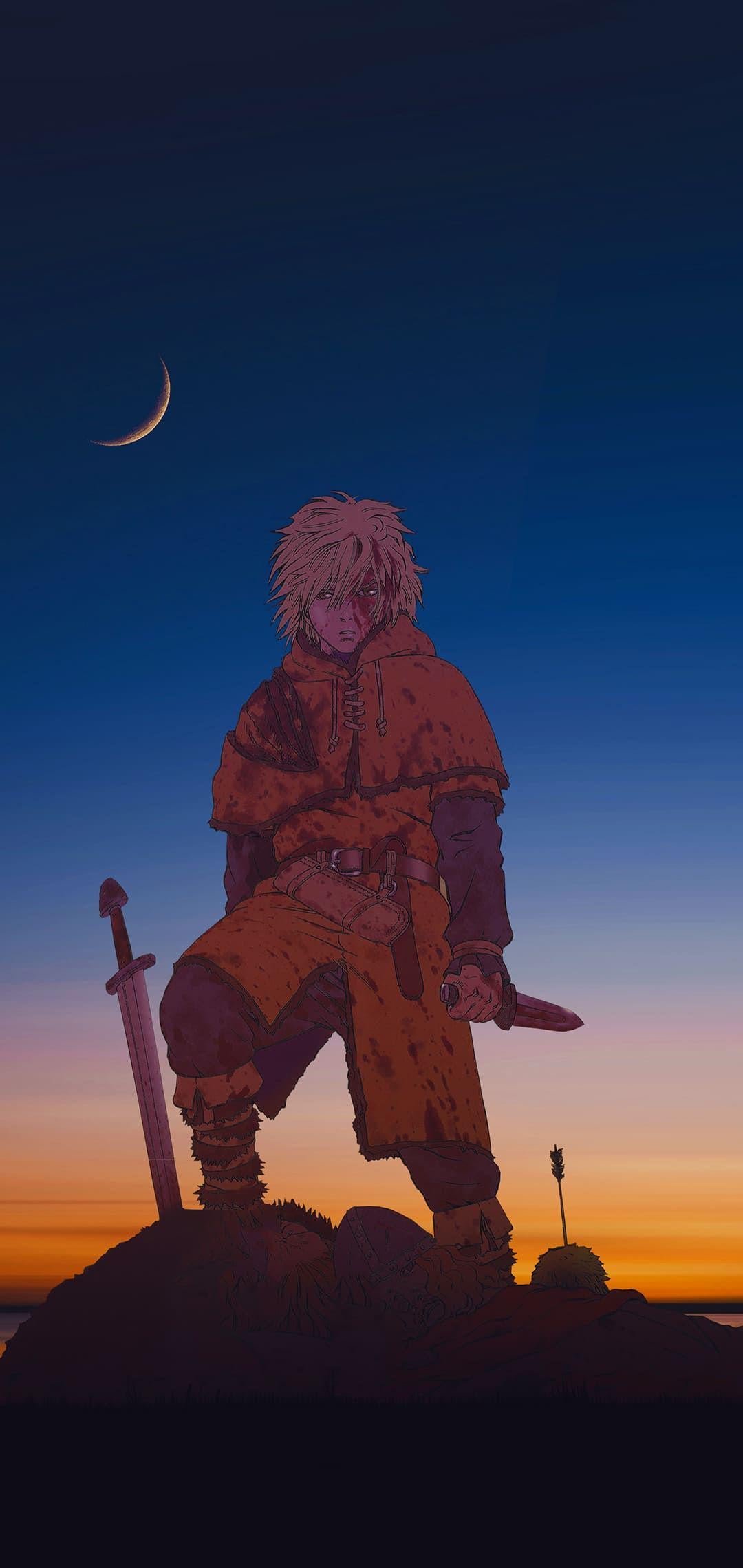 Anyone have some cool Vinland saga phone wallpaper? Here's mine, looking for a new one