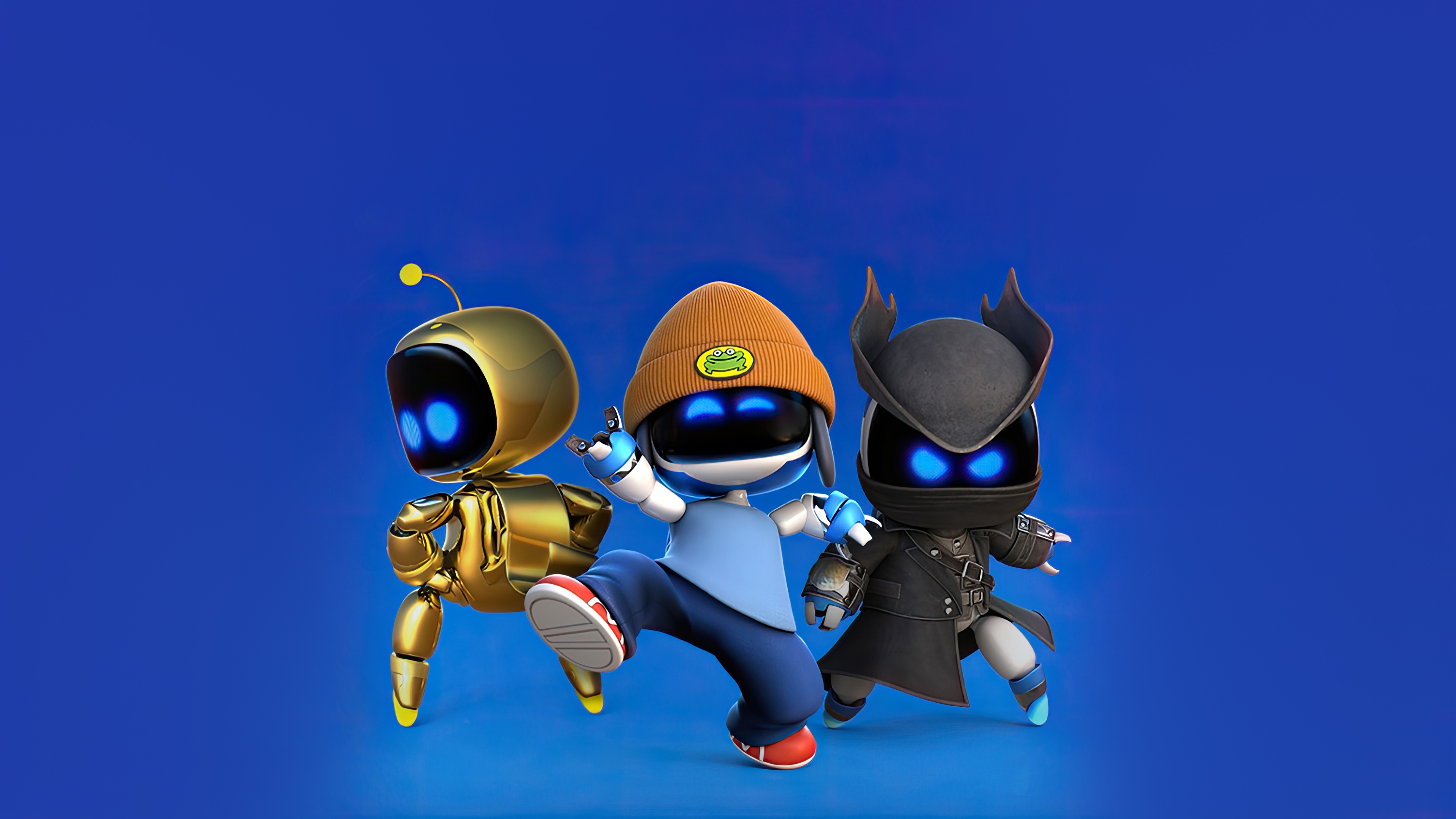 Wallpaper game, bot, astro for mobile and desktop, section игры, resolution 3840x2160