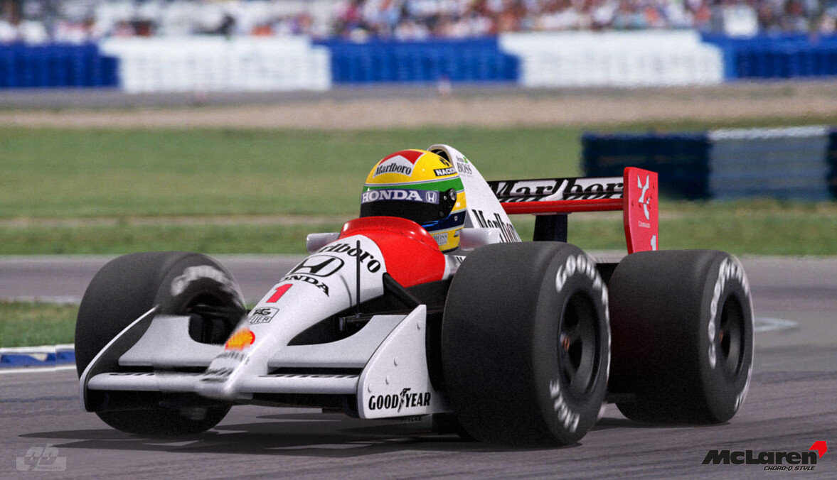 McLaren MP4 6 Choro Q Style