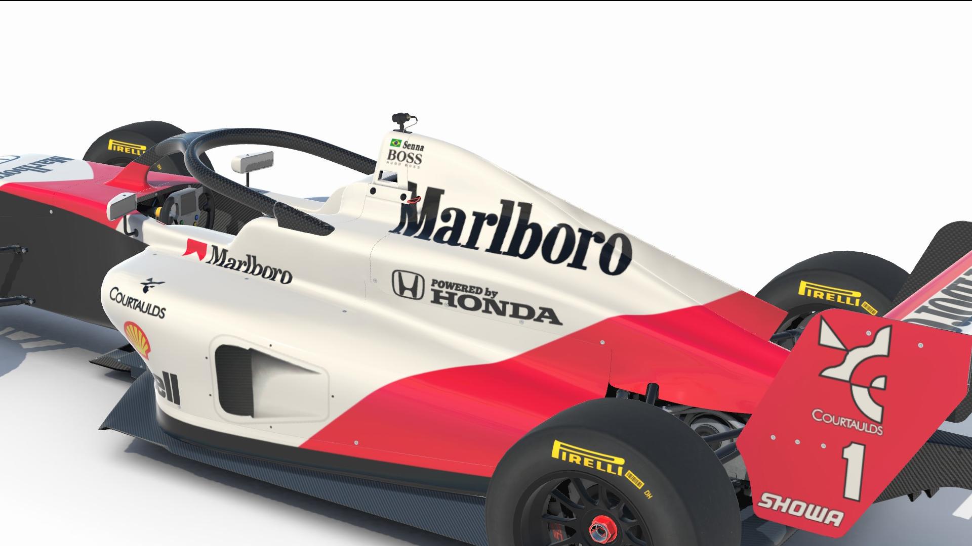 McLAREN MP4 6 Honda 1991 - Ayrton SENNA By Robert JL Henry