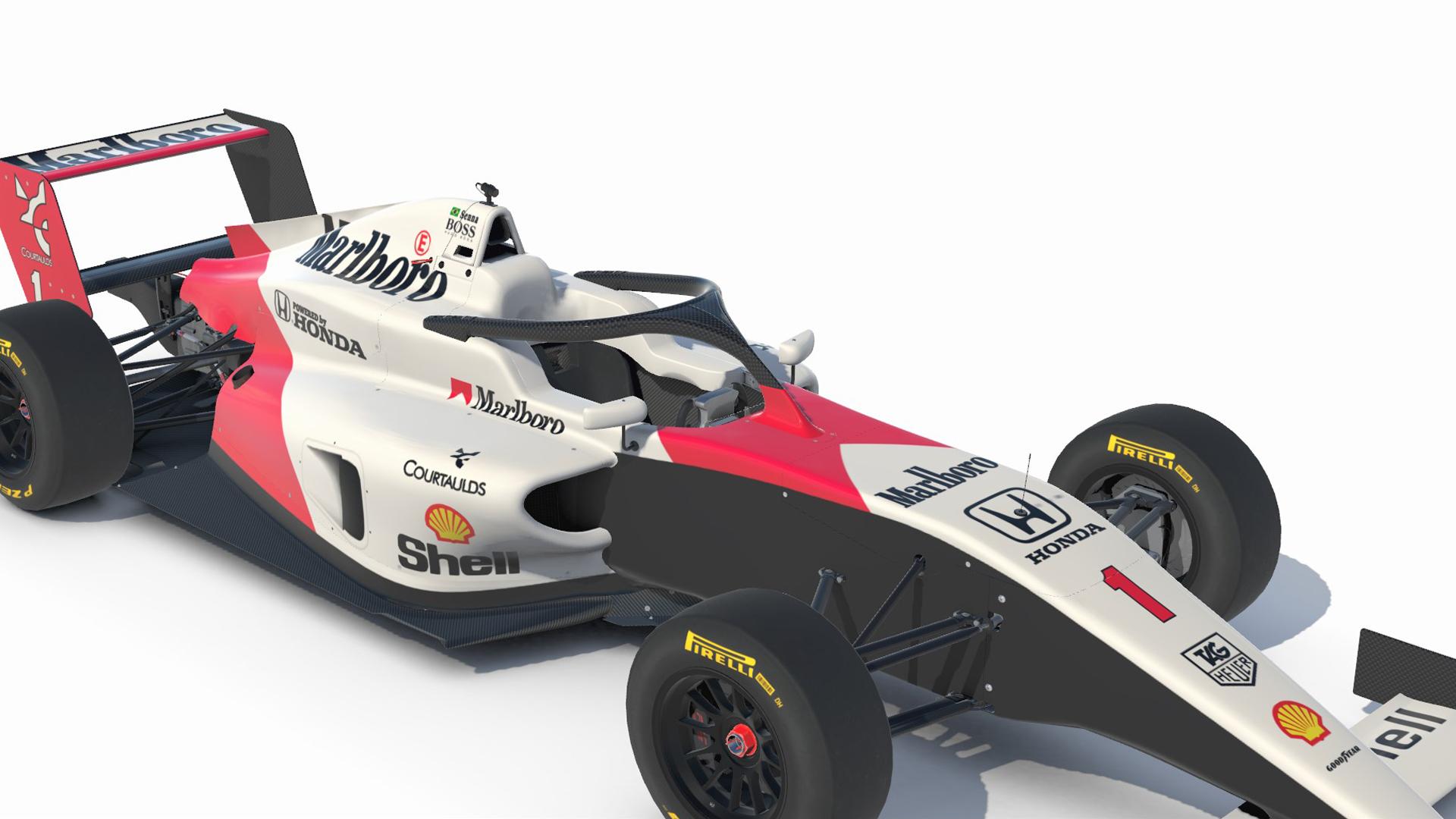 McLAREN MP4 6 Honda 1991 - Ayrton SENNA By Robert JL Henry