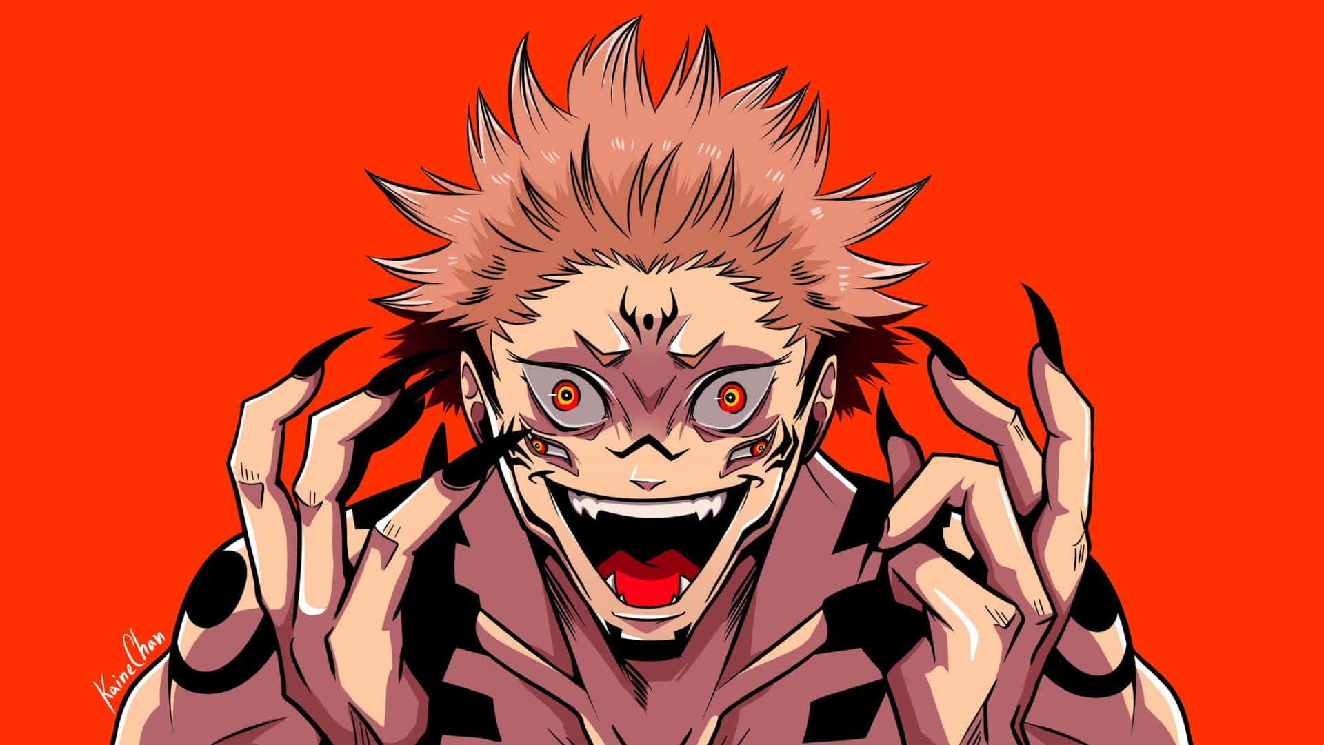 Sukuna Mobile Wallpaper