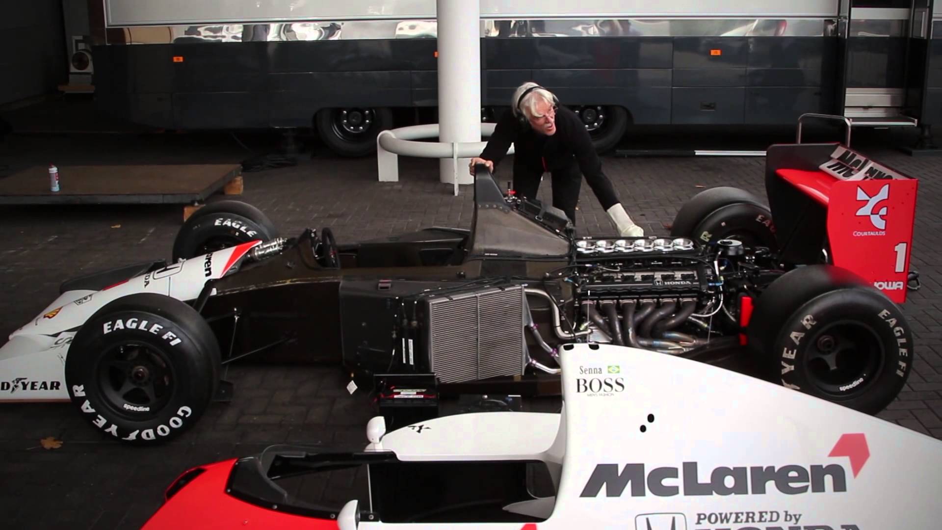 FIRE UP: 1991 McLaren MP4 6 V12