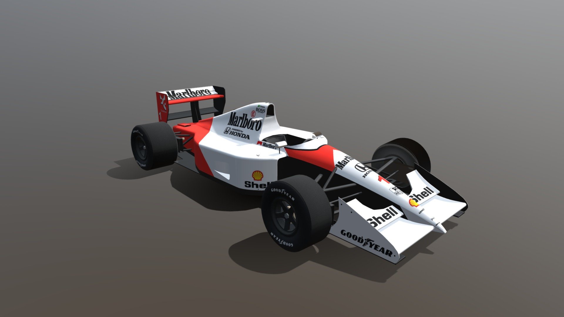 Mclaren MP4 6 Free 3D Model By Hwong9000 [47ead86]