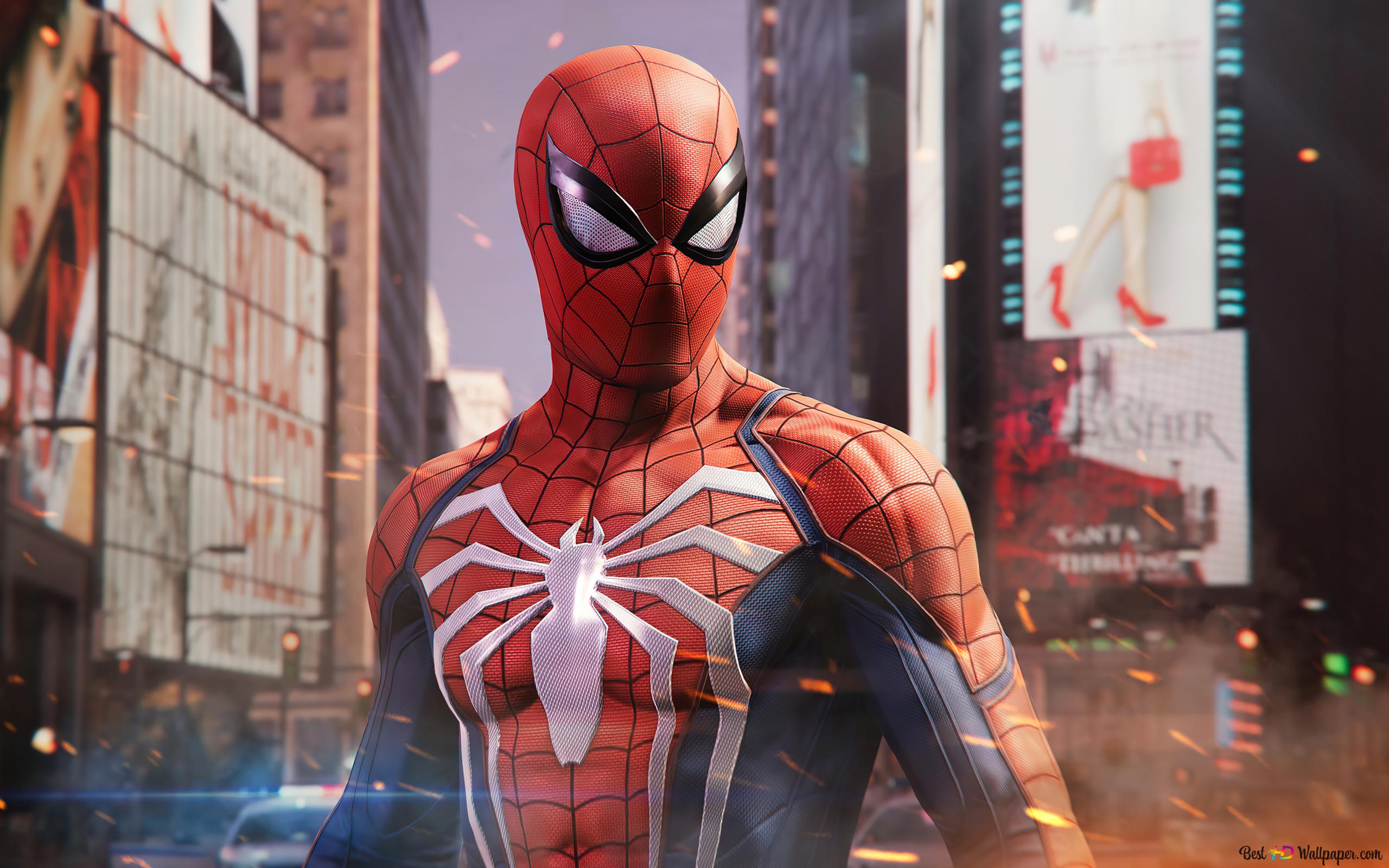 Spider Man Ps5 Game 4K Wallpaper Download