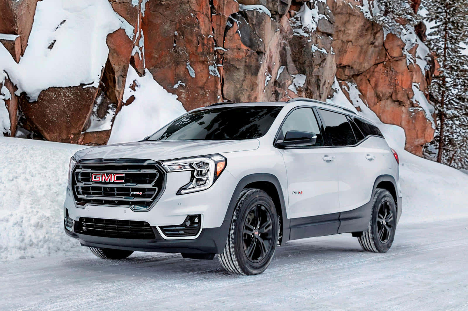 Download Stunning GMC Terrain in Natural Setting Wallpaper