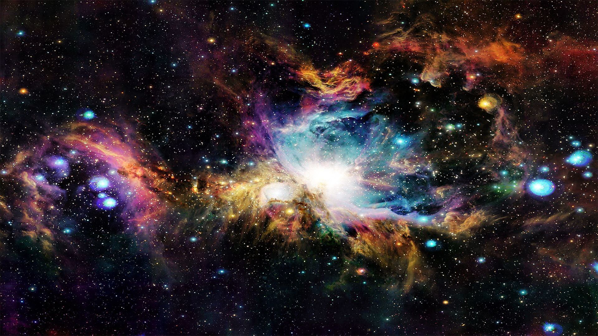 Colorful Sky Stars Space Galaxy HD Galaxy Wallpaper