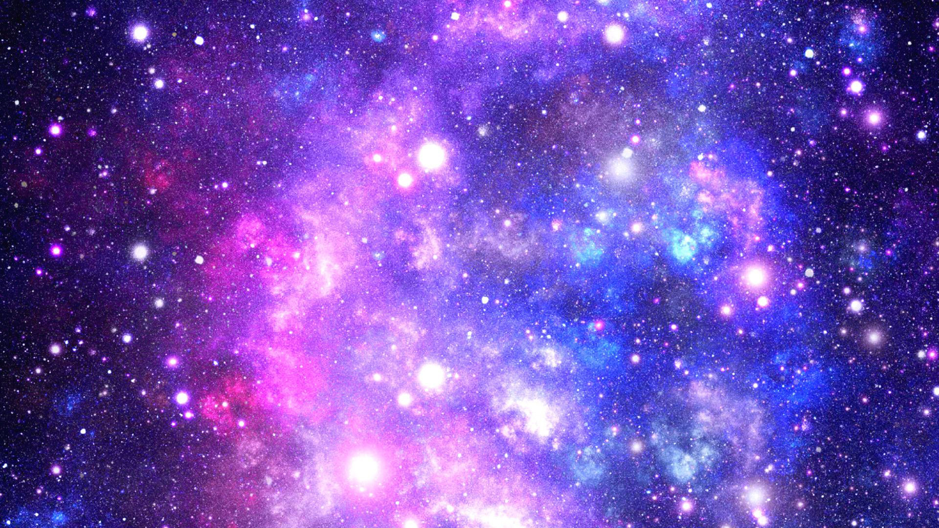 Colorful Glittering Stars Sky Space HD Galaxy Wallpaper