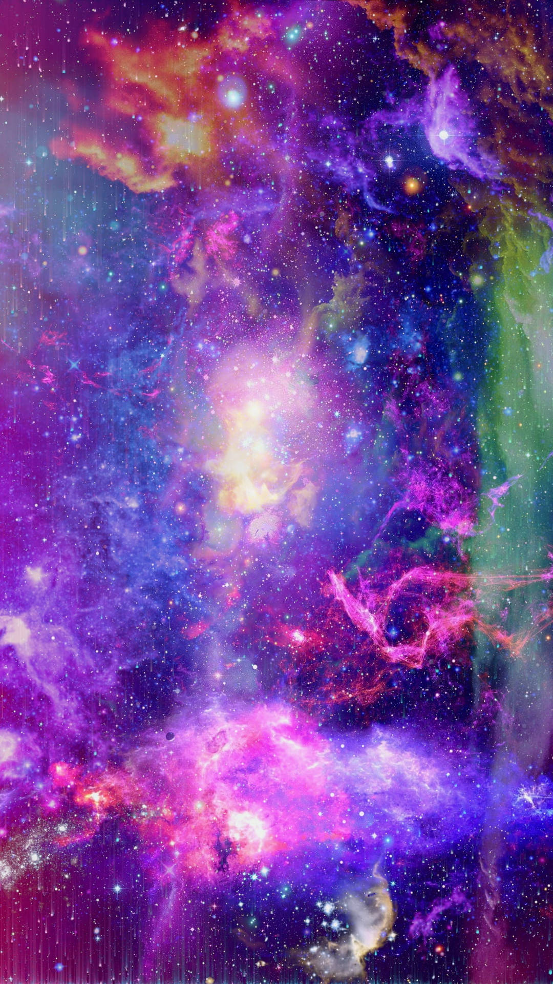 Download Breathtaking Colorful Rainbow Galaxy Wallpaper