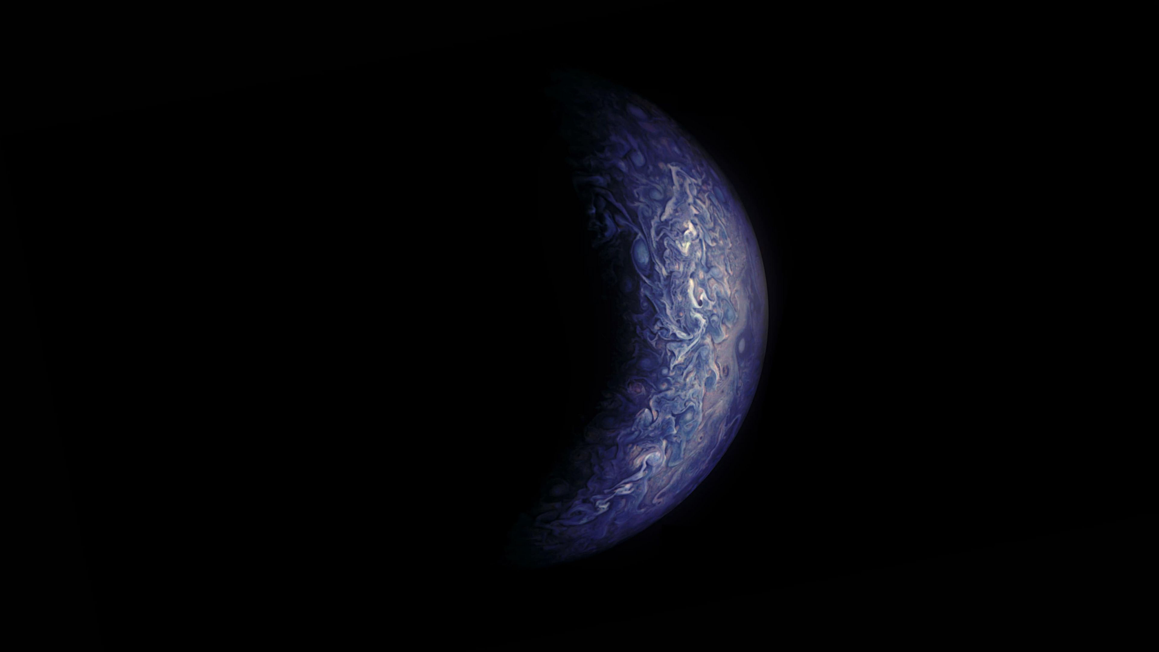 Space Jupiter Planet Black Sky Background 4K HD Space Wallpaper