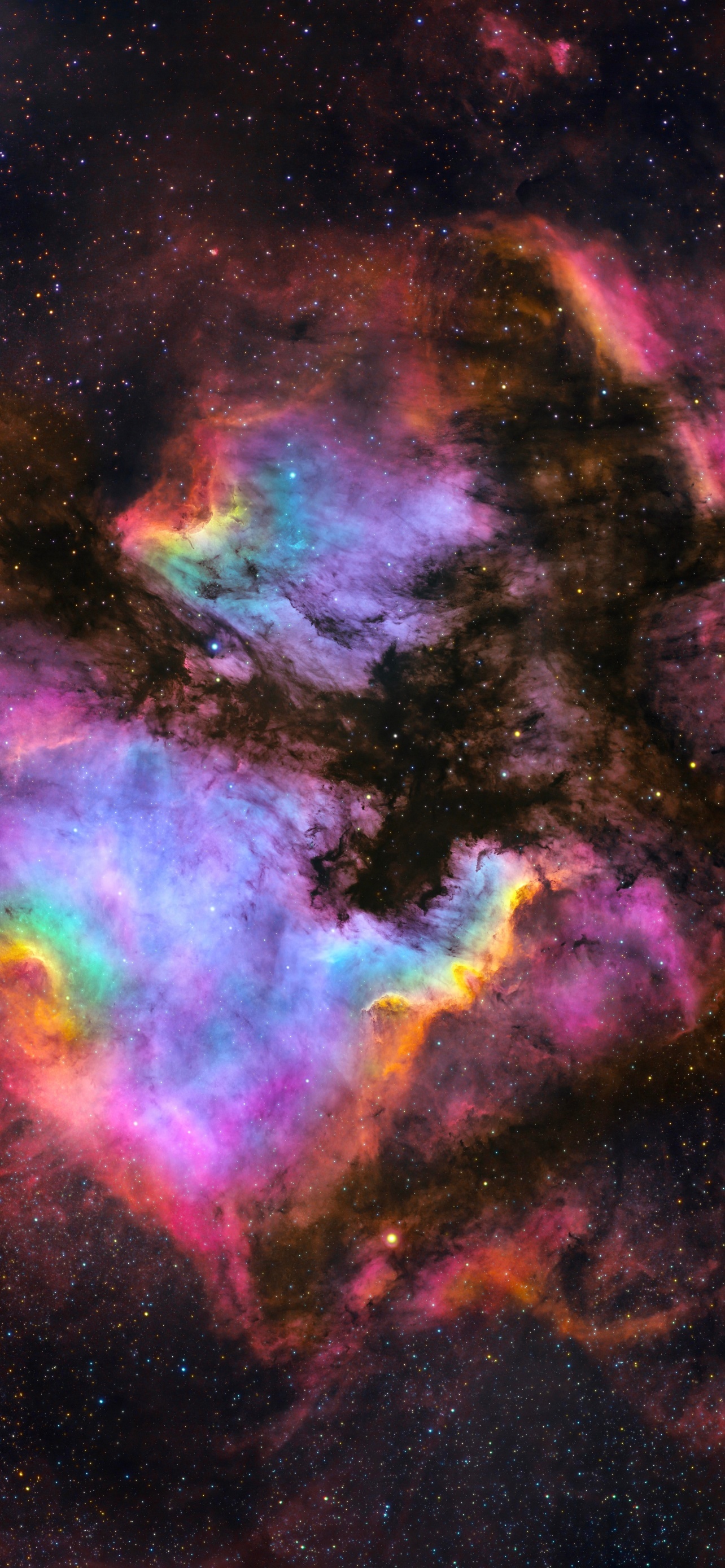Nebula Astrophotography Stars Colorful Galaxy Cosmos 5K
