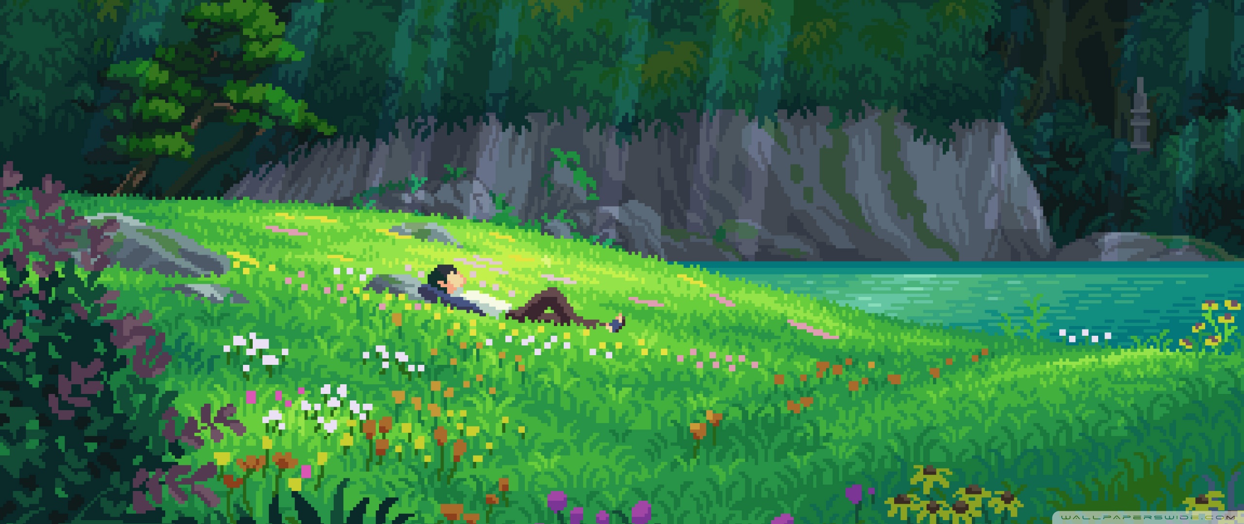 Pixel Art 4K UHD Wallpaper for UltraHD Desktop and TV, Widescreen and UltraWide Display, Dual Monitor, Smartphone and Tablet Devices