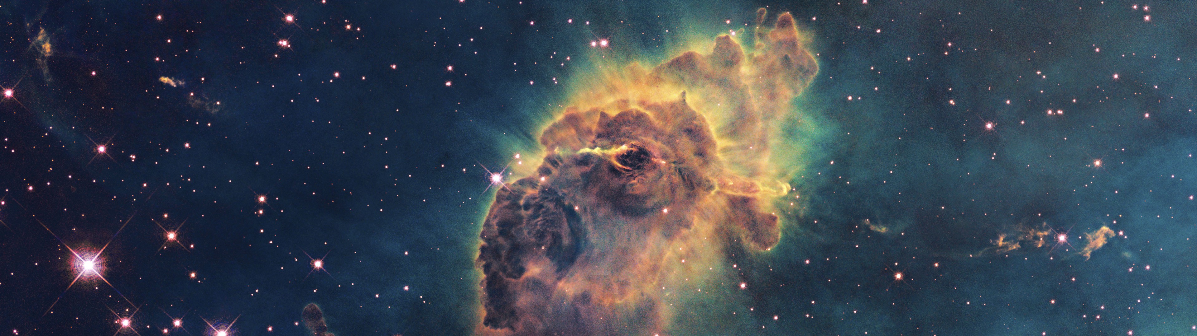 multiple Display, Space, Stars, Colorful, Universe, Galaxy Wallpaper HD / Desktop and Mobile Background