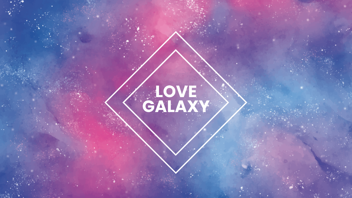 Free Neon Galaxy Wallpaper to Edit Online