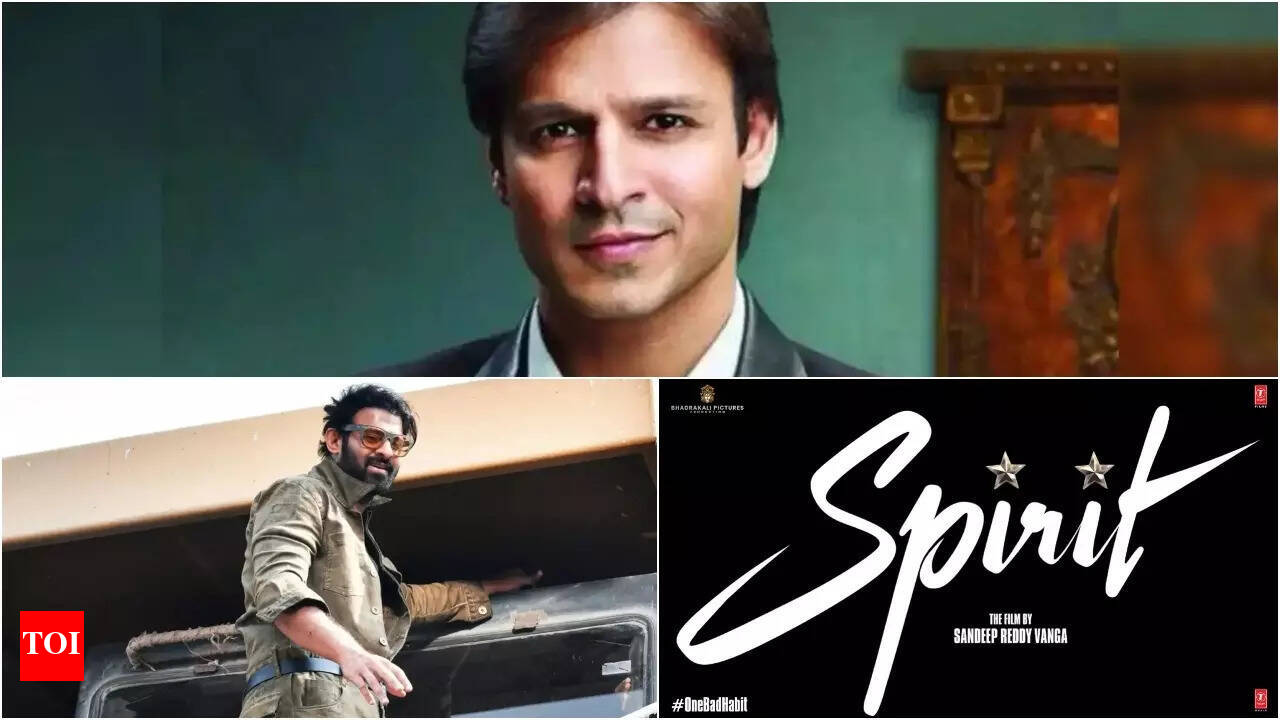 Vivek Oberoi confirms role in Prabhas' 'Spirit'; says 'Super kicked about bringing this action to life'. Telugu Movie News Times of India