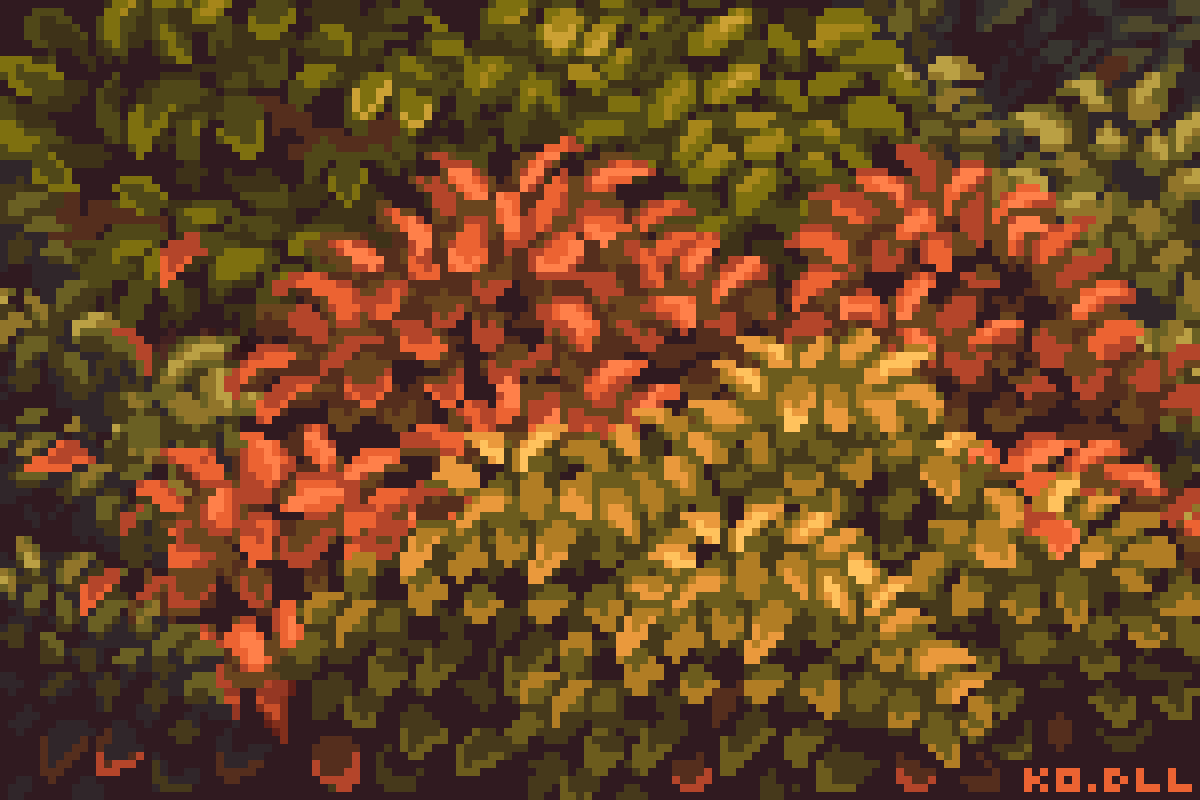 Ko.dll will be the first autumn day. #pixelartist