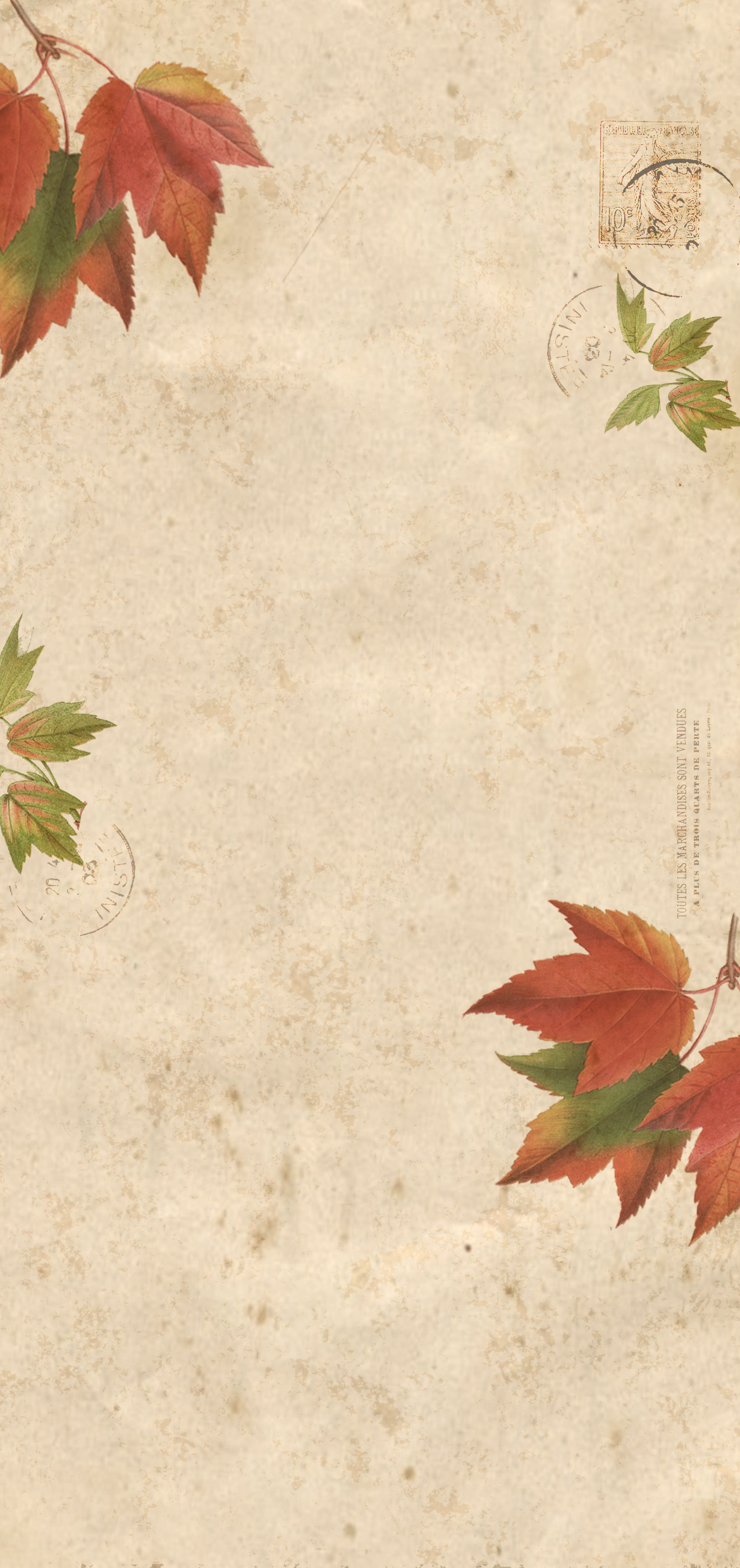 Free Fall Wallpaper for iPhones! Graphics Fairy