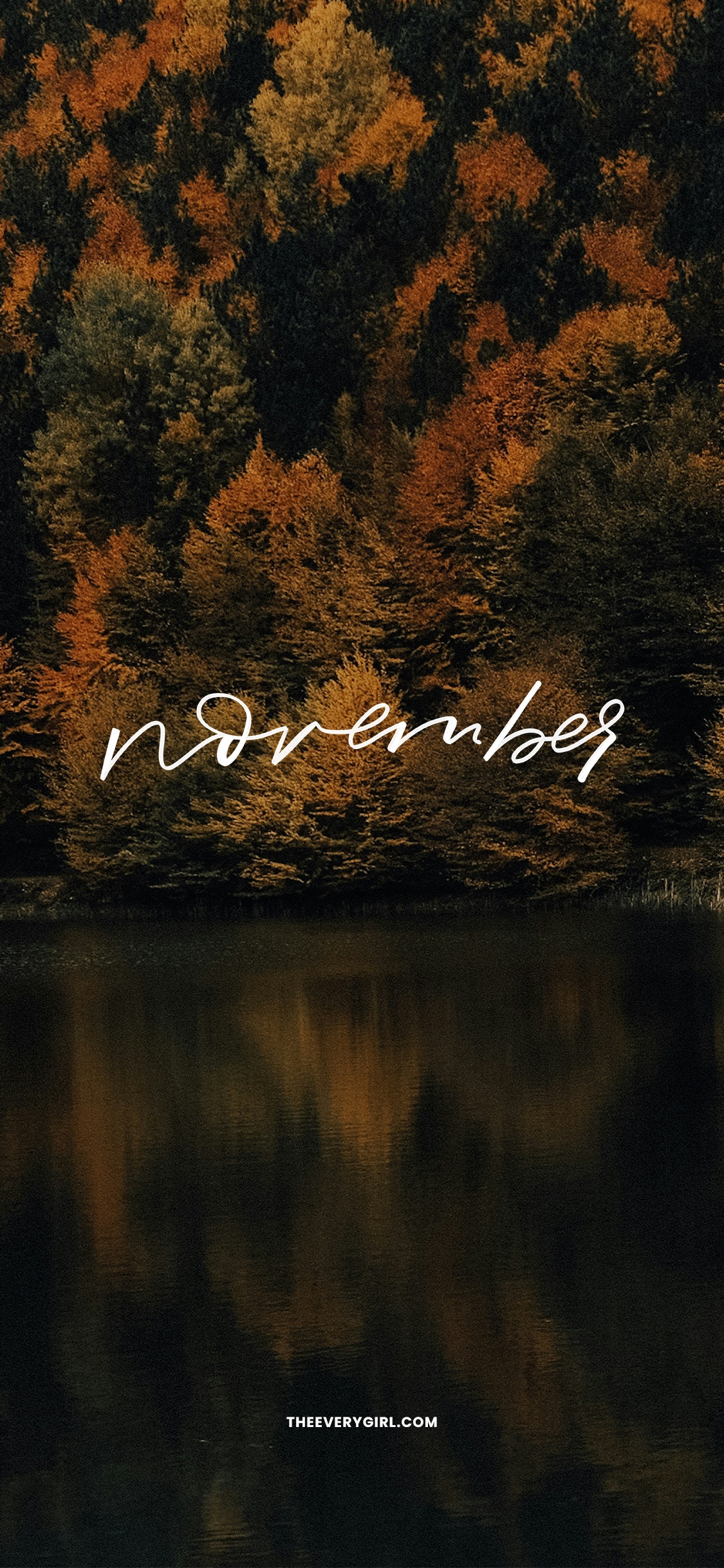 November Tech Background: Stunning Fall Tech Wallpaper