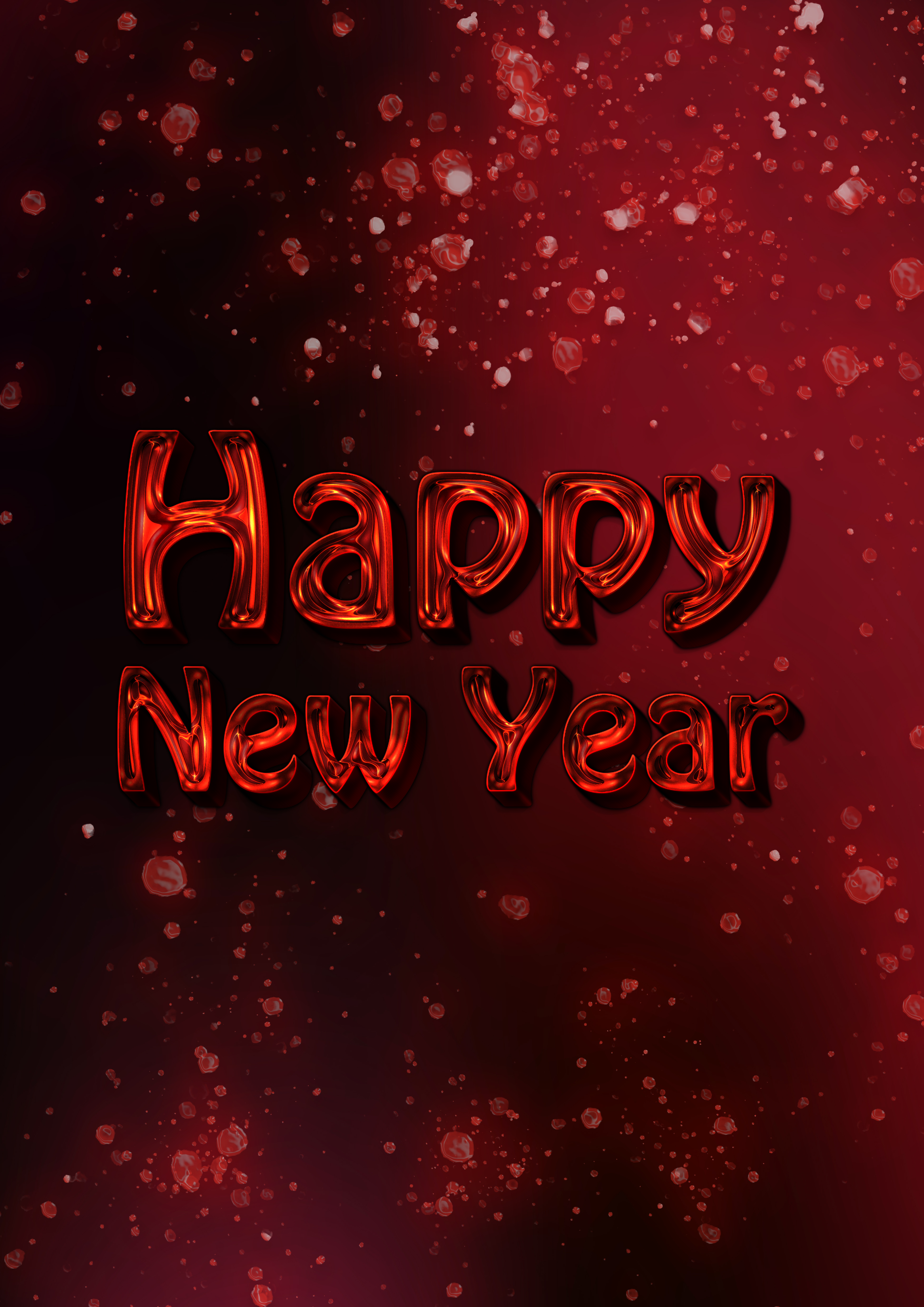 Free Download Shiny Red Text on Red Background