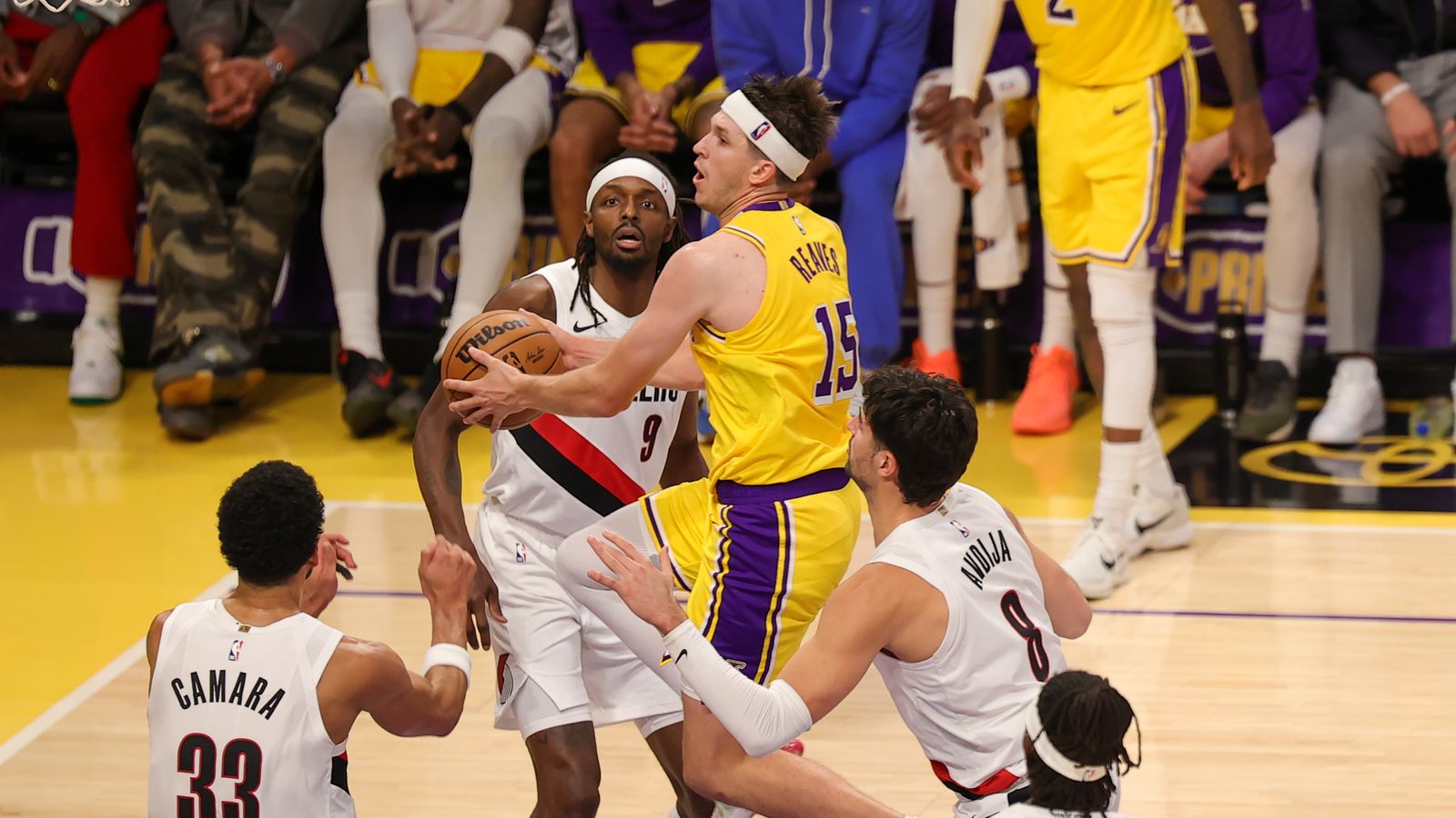TST Image: Trailblazers Beat Lakers, 122 108, At Crypto.com Arena