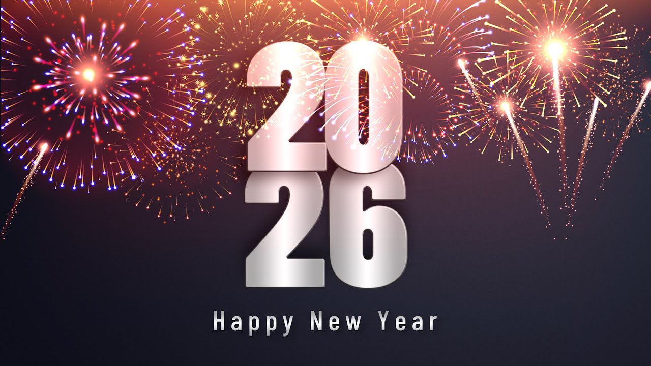 Happy New Year Text Effect in Photohop Tutorial