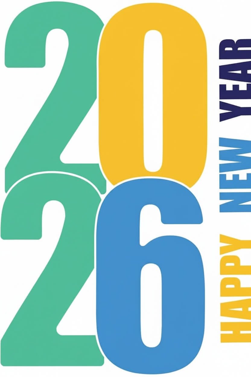 Happy New Year 2026 iPhone Wallpaper (HD Free)