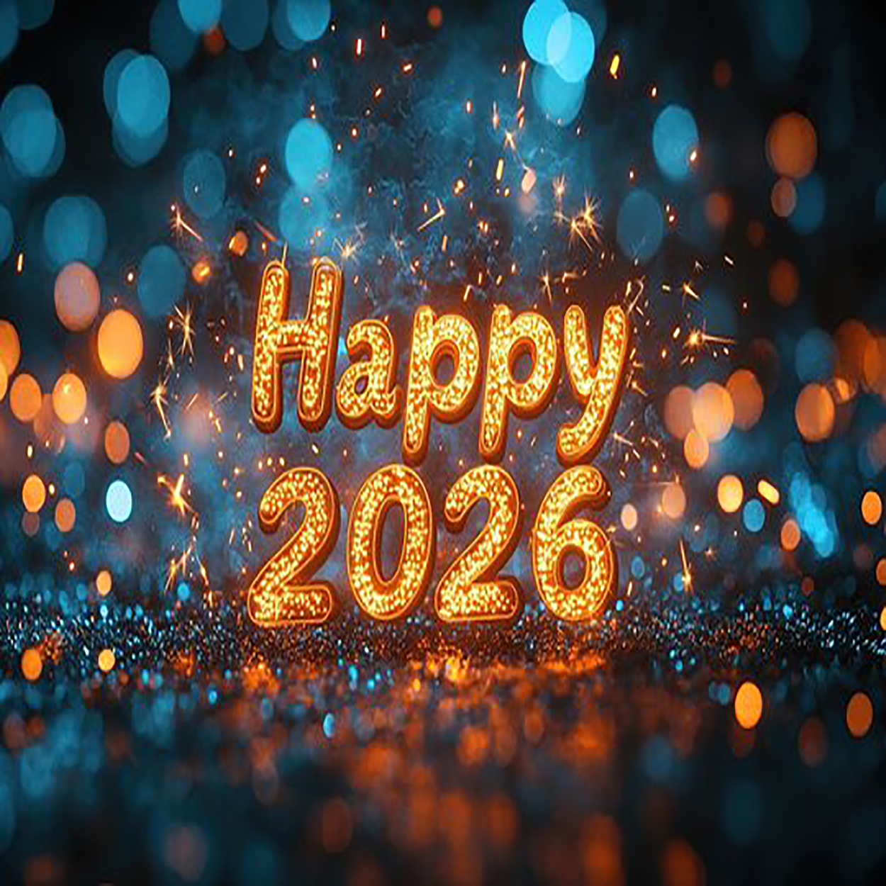 New Year Wishes to Welcome 2026, Happy New Year 2026 HD Image