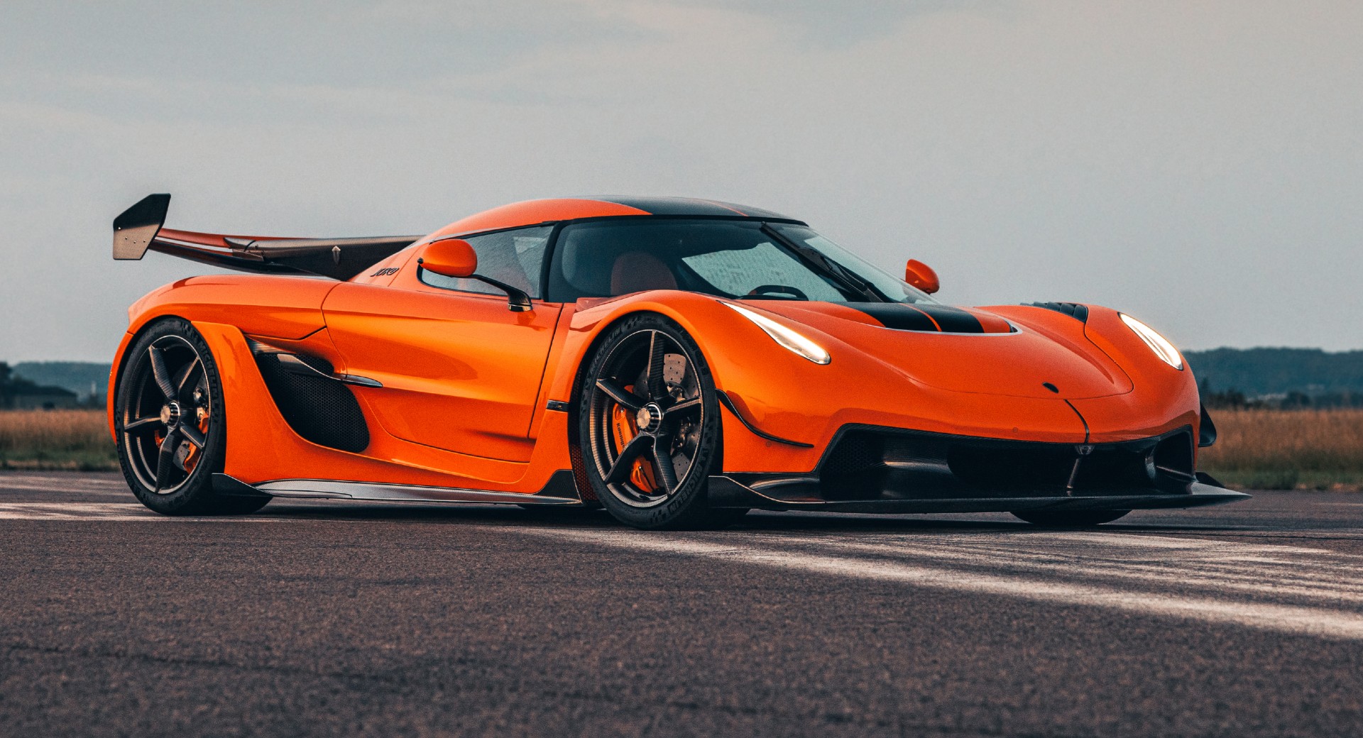 Koenigsegg Signals Jesko's Production Start With New Bright Orange Test Car
