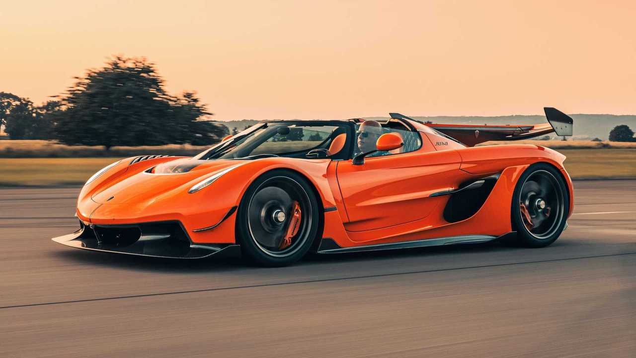 Koenigsegg Jesko Production Start Celebrated With Orange Stunner