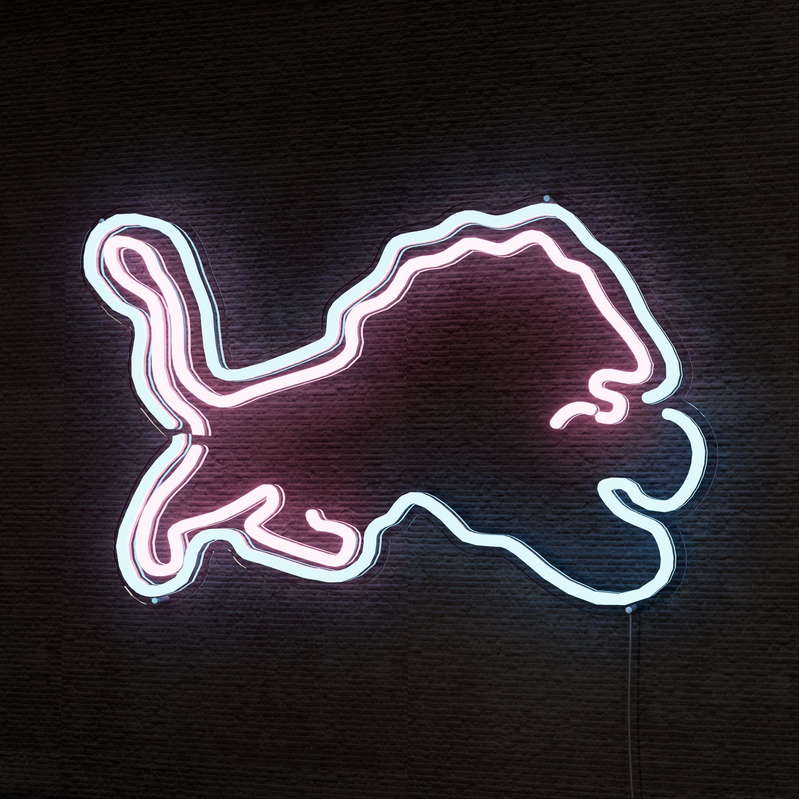 Detroit Lions Neon Sign